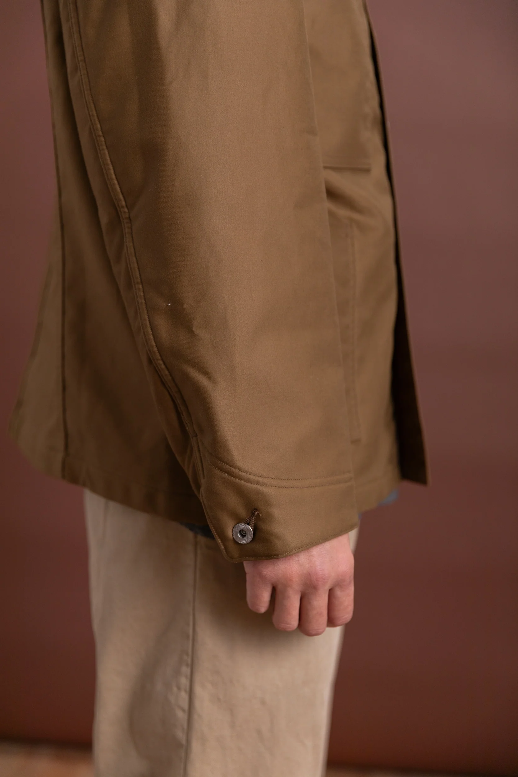 LOT 304 BLANKET LINED COVERALL COAT IN CAMEL - Image 10