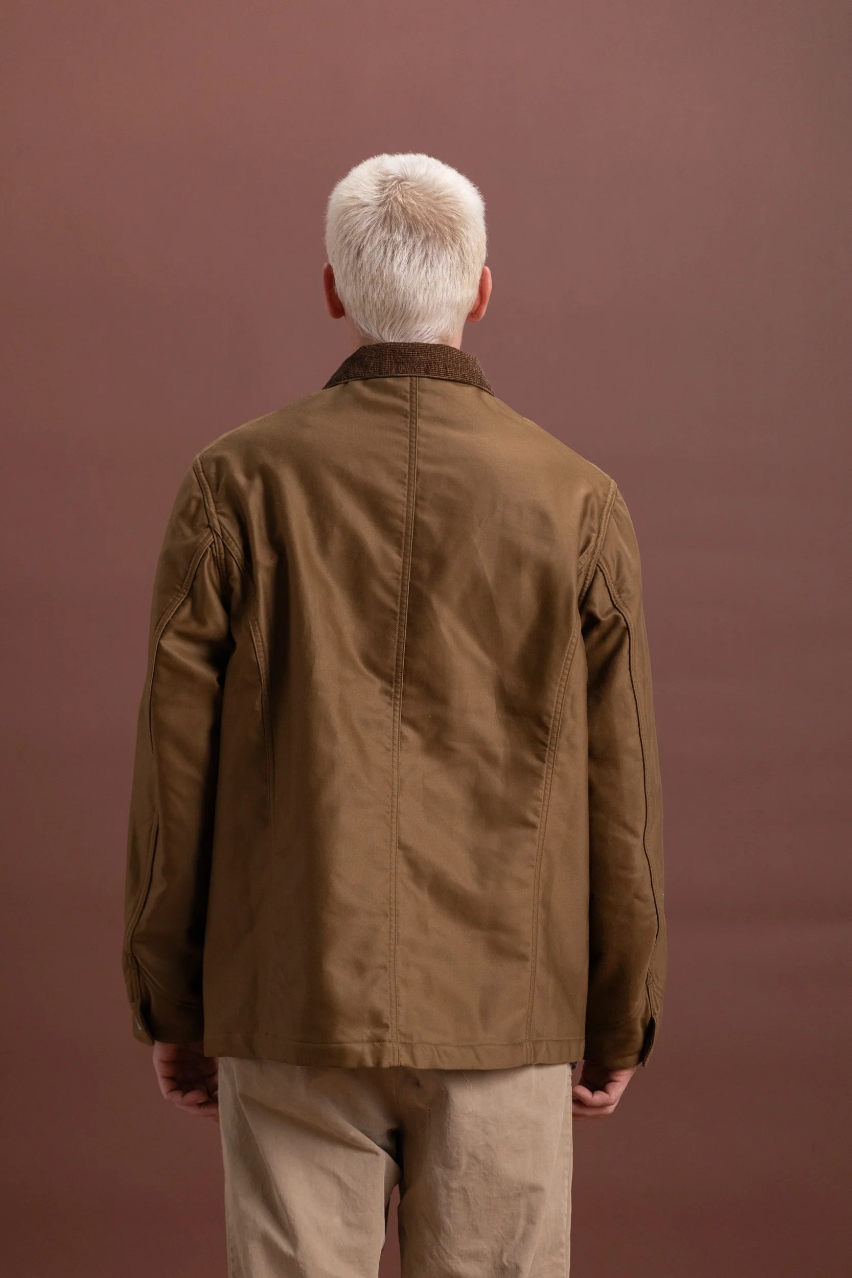 LOT 304 BLANKET LINED COVERALL COAT IN CAMEL - Image 11