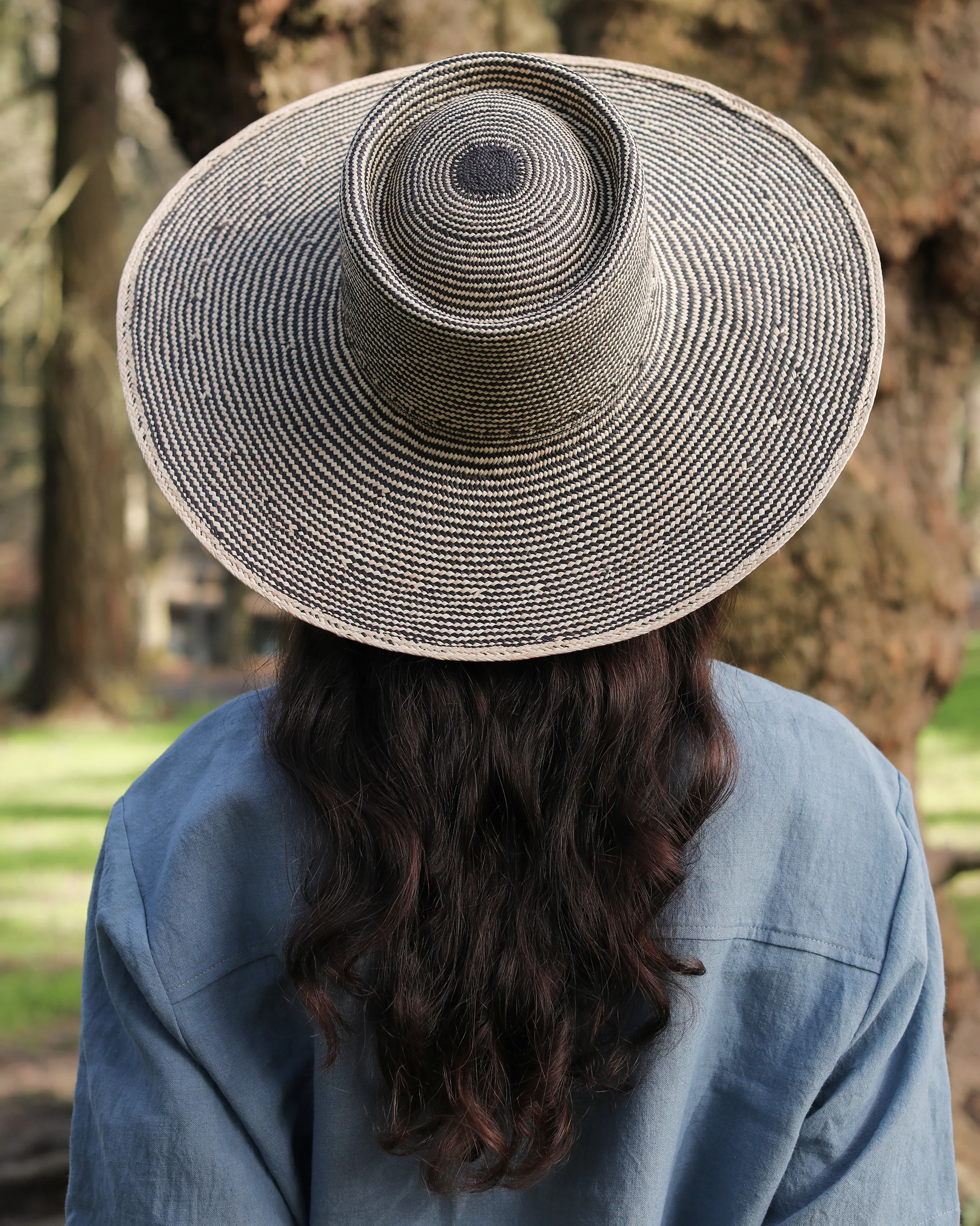 MADRONE IN BICOLOR PANAMA STRAW - Image 10