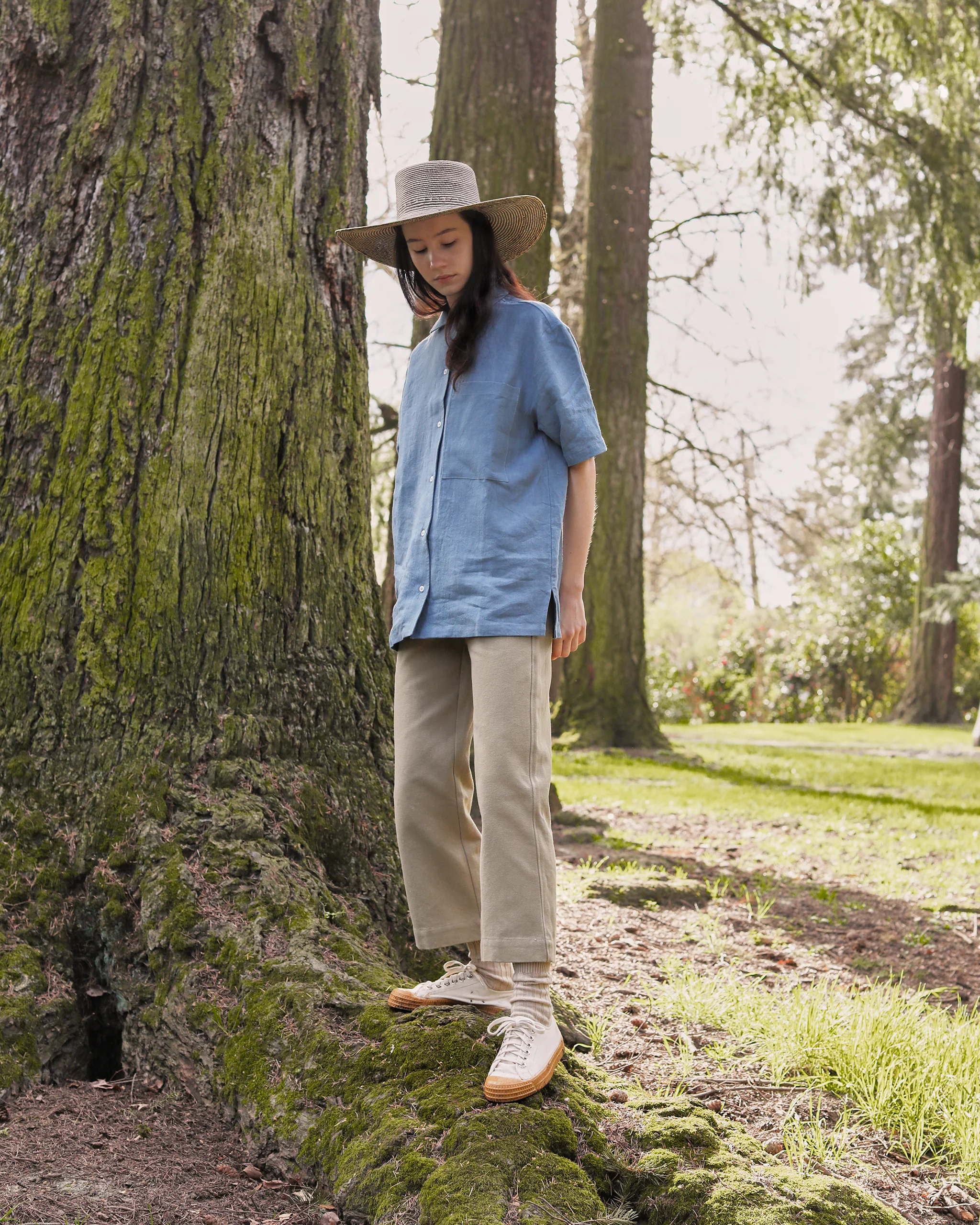 MADRONE IN BICOLOR PANAMA STRAW - Image 11