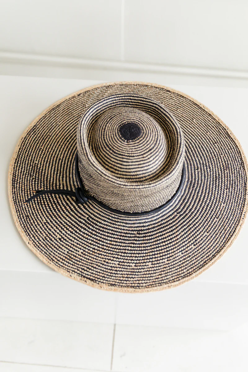 MADRONE IN BICOLOR PANAMA STRAW - Image 5