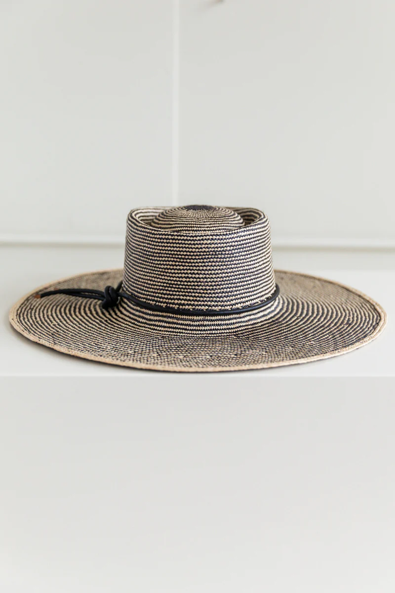 MADRONE IN BICOLOR PANAMA STRAW - Image 6