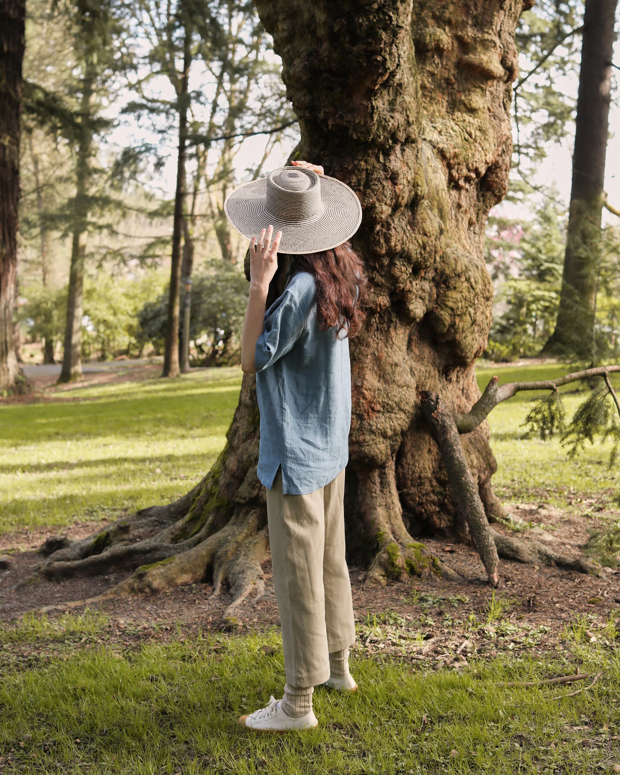 MADRONE IN BICOLOR PANAMA STRAW - Image 9