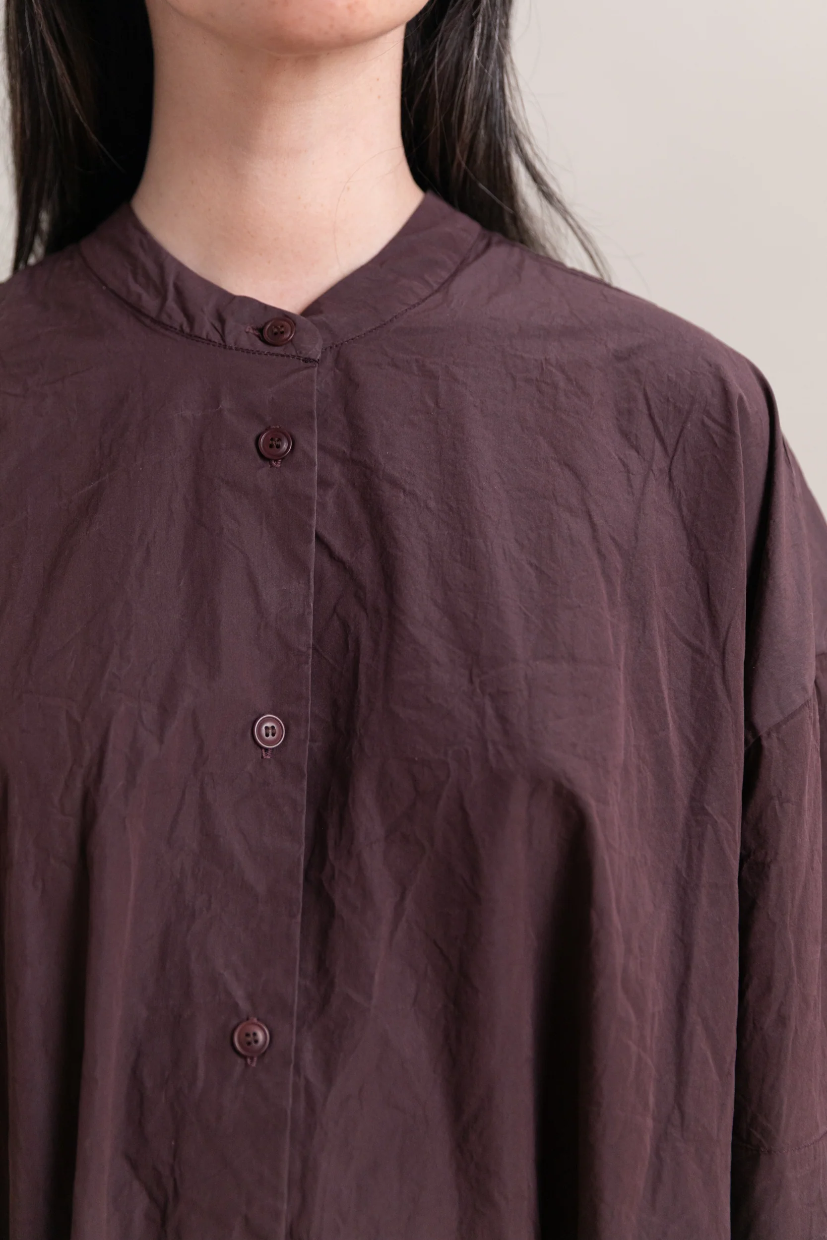 MANON DRESS IN WINE TAFFCOT - Image 5