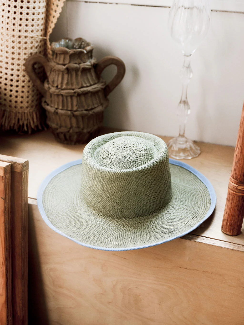 MAPLE HAT WITH TWILL RIBBON - Image 3