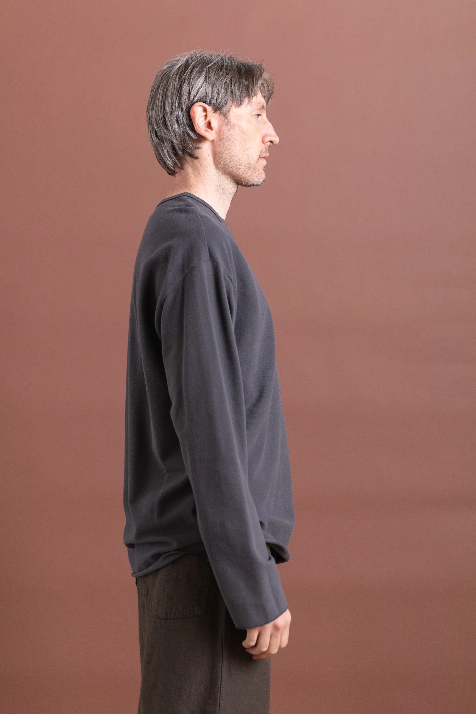 MARINE TOP IN CHARCOAL - Image 6