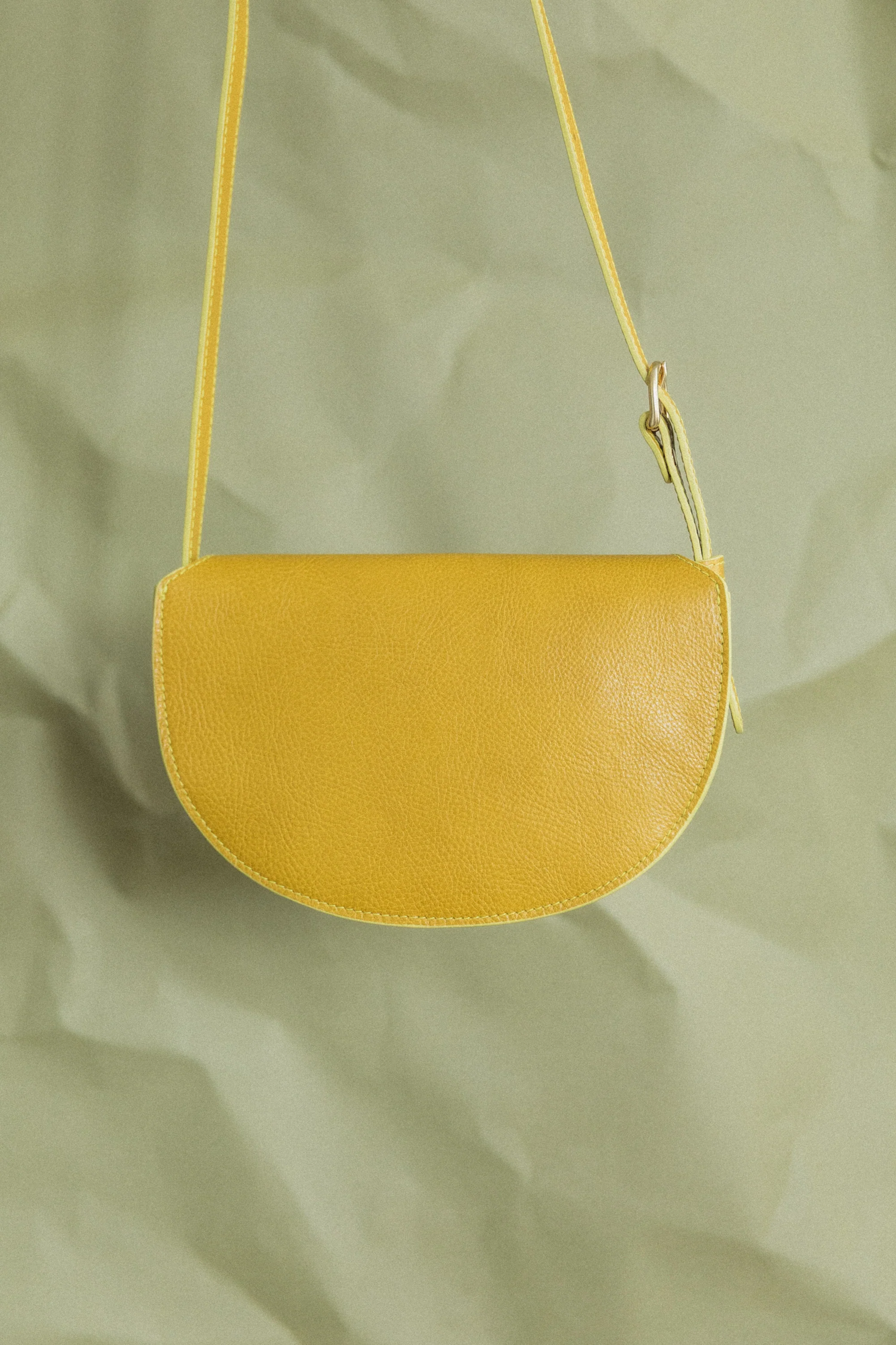 MEZZO IN CHARTREUSE LEATHER - Image 5