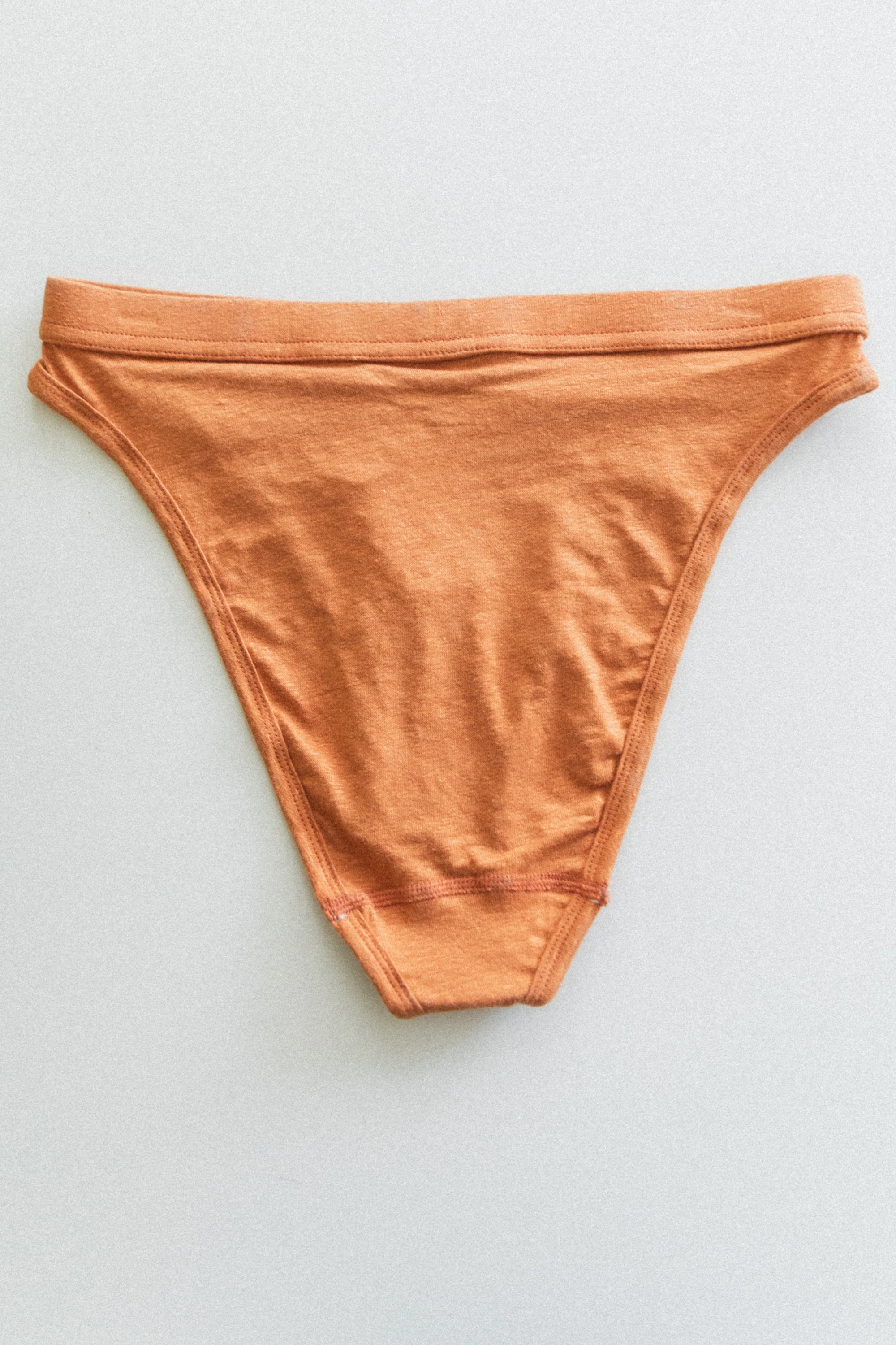 MINI BRIEFS IN BURNT ORANGE - Image 2