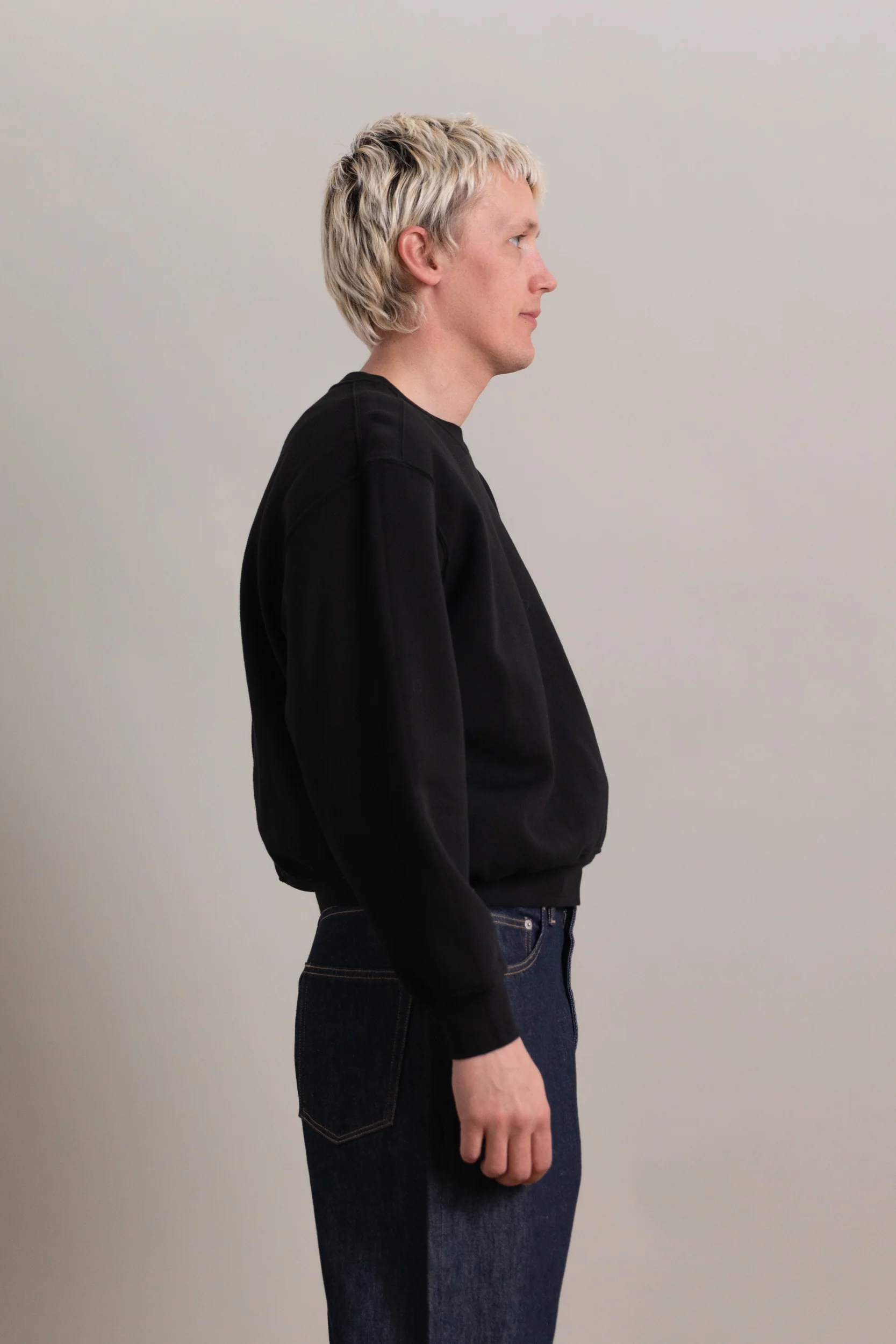 MINI CREWNECK IN BLACK - Image 3