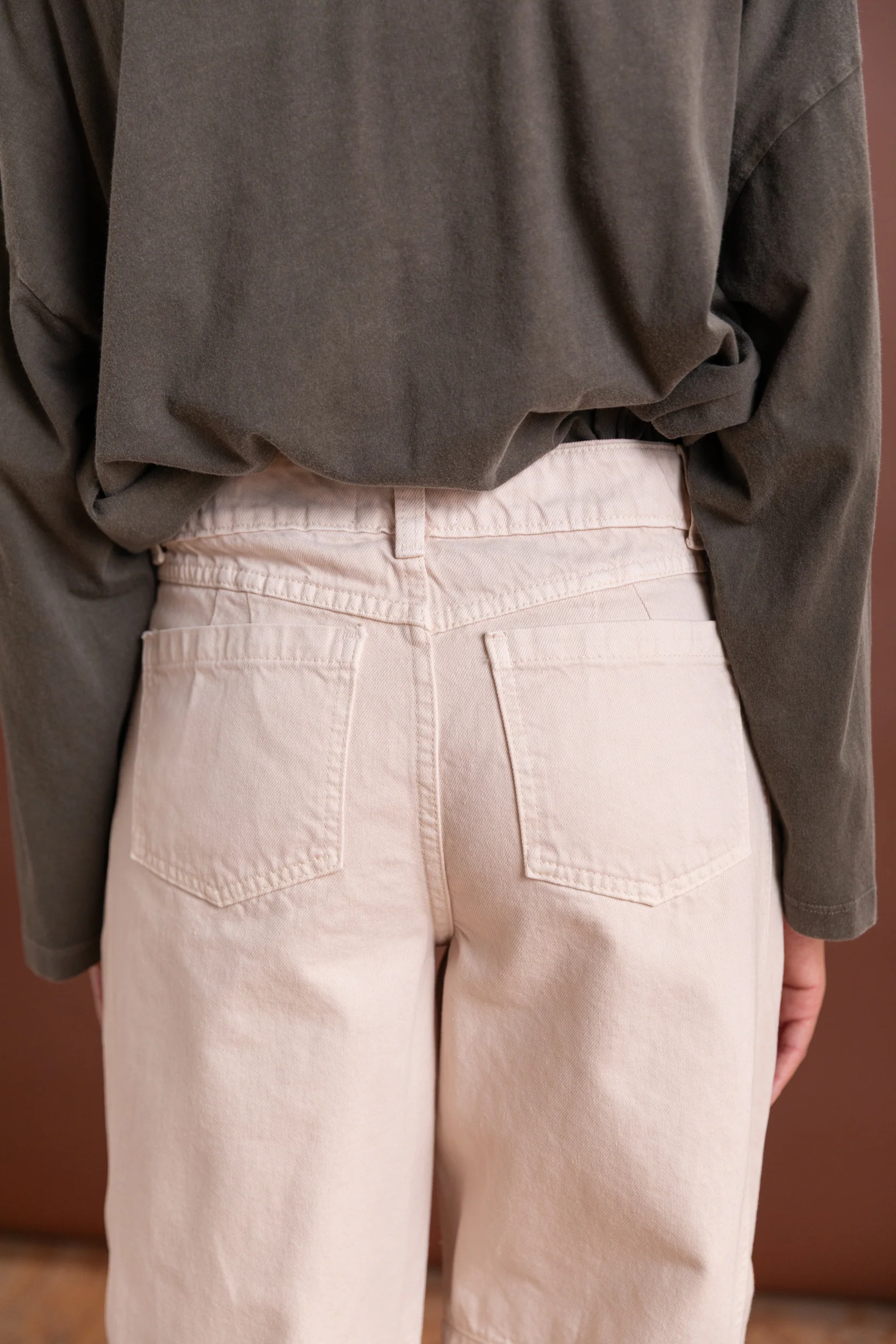 NICOLE PANT IN CREAM - Image 6