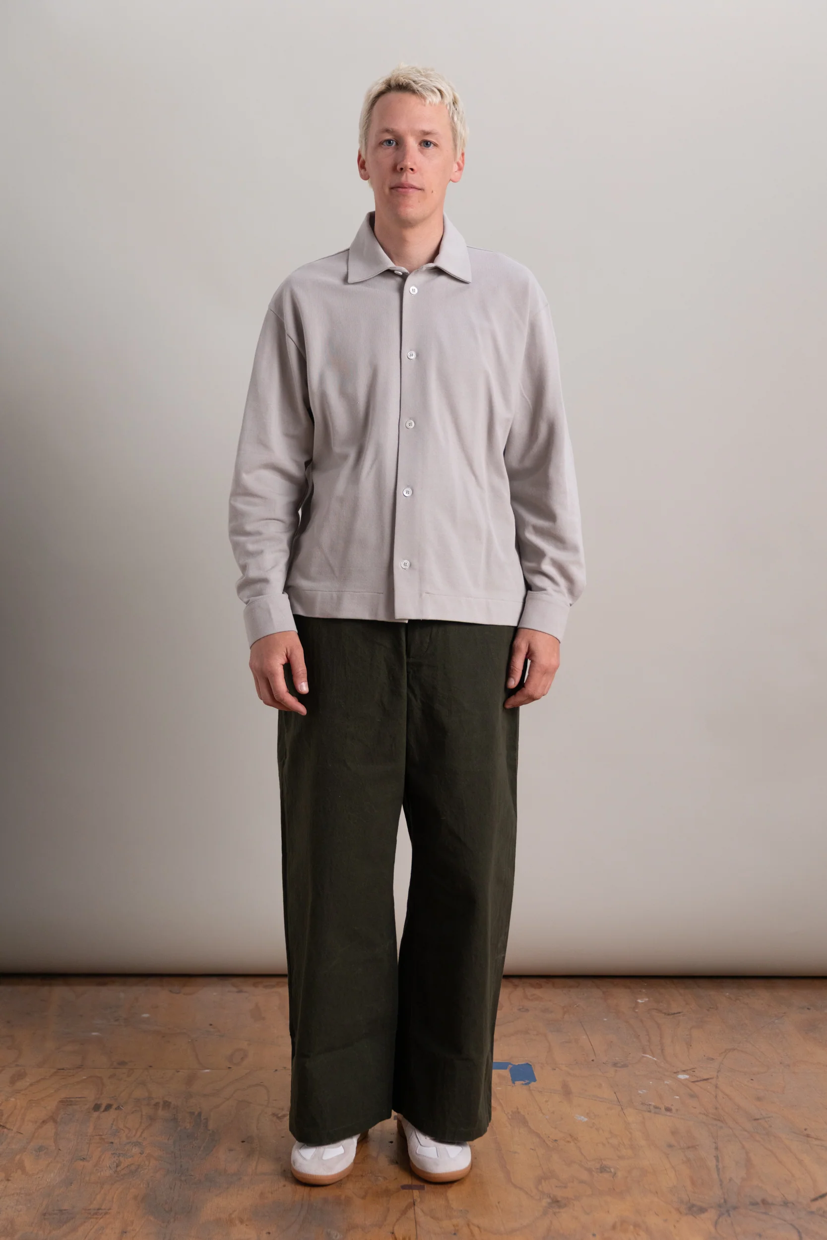 OPTO LONG SLEEVE IN GREIGE RACHEL MESH - Image 3