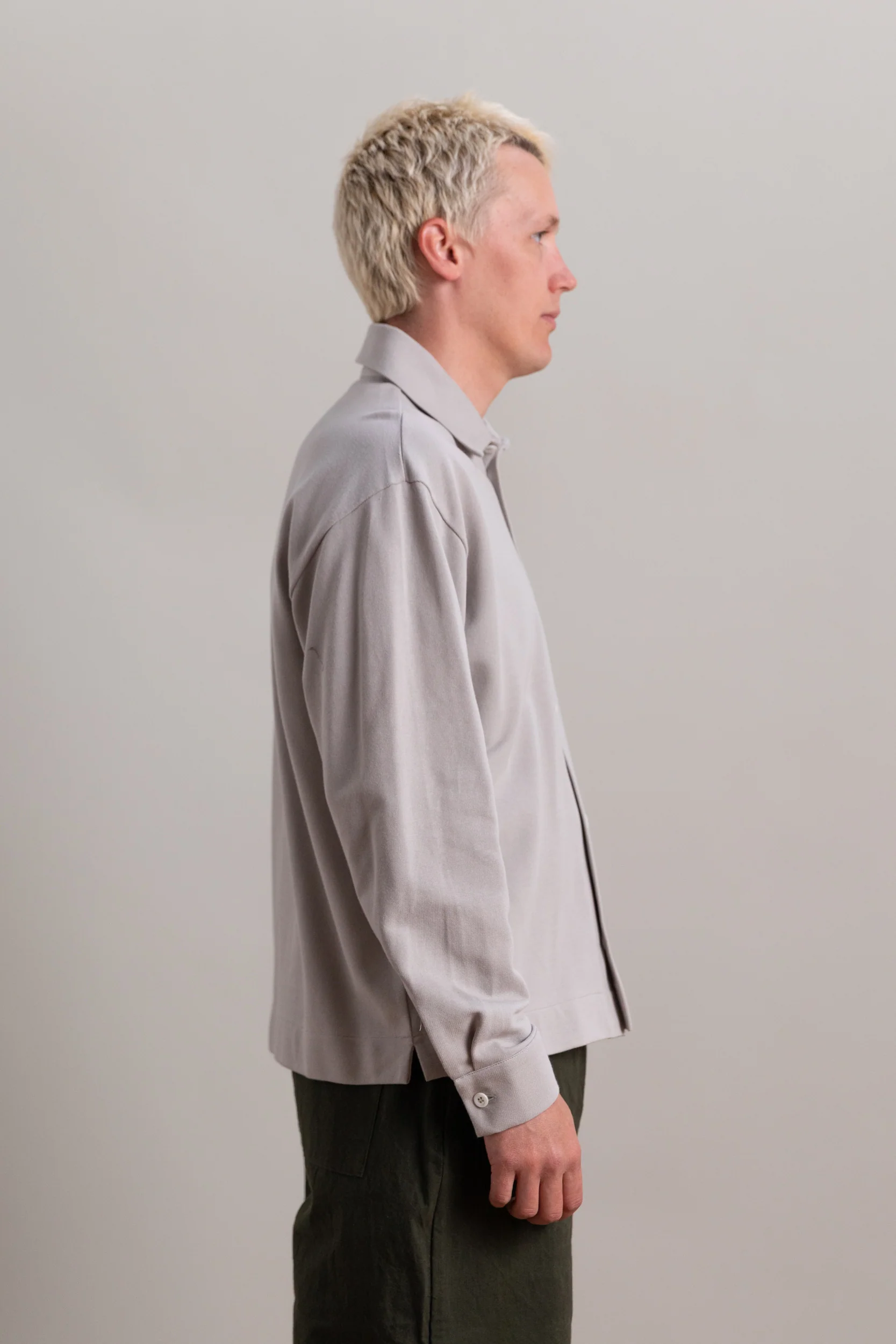 OPTO LONG SLEEVE IN GREIGE RACHEL MESH - Image 5
