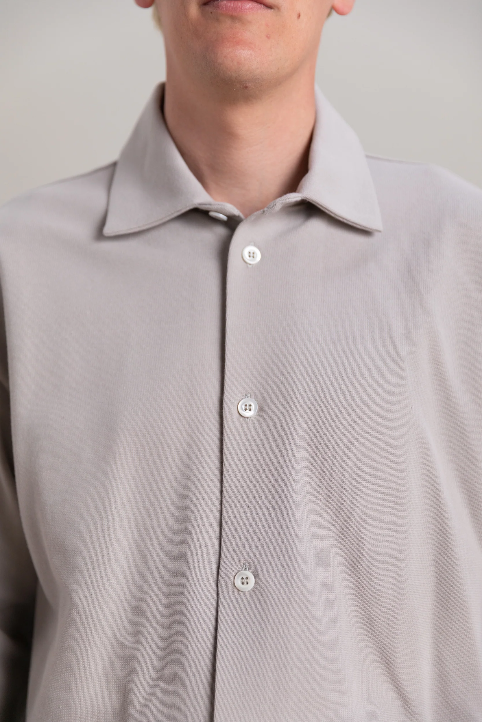OPTO LONG SLEEVE IN GREIGE RACHEL MESH - Image 7