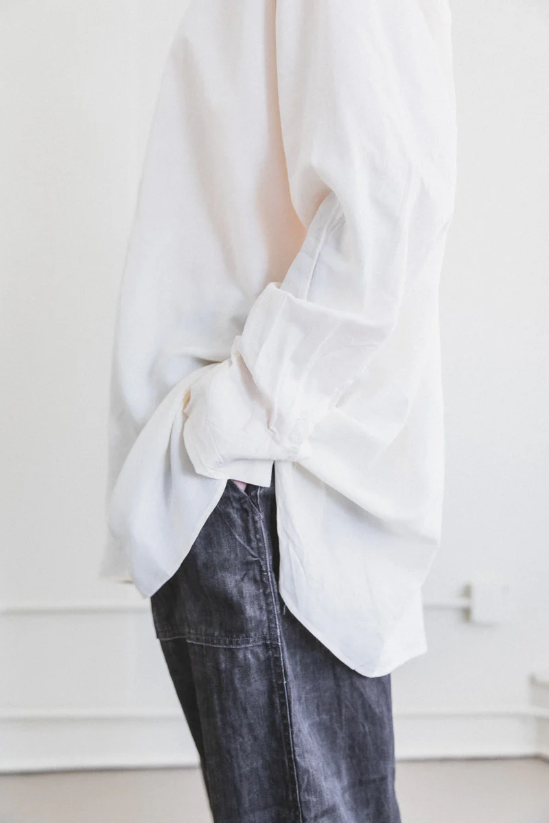 OSCAR SHIRT IN CLAY CUPRO - Image 11