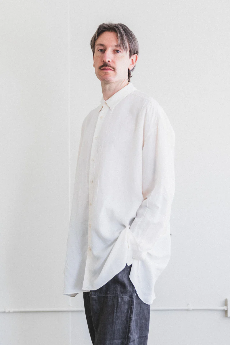 OSCAR SHIRT IN CLAY CUPRO - Image 13