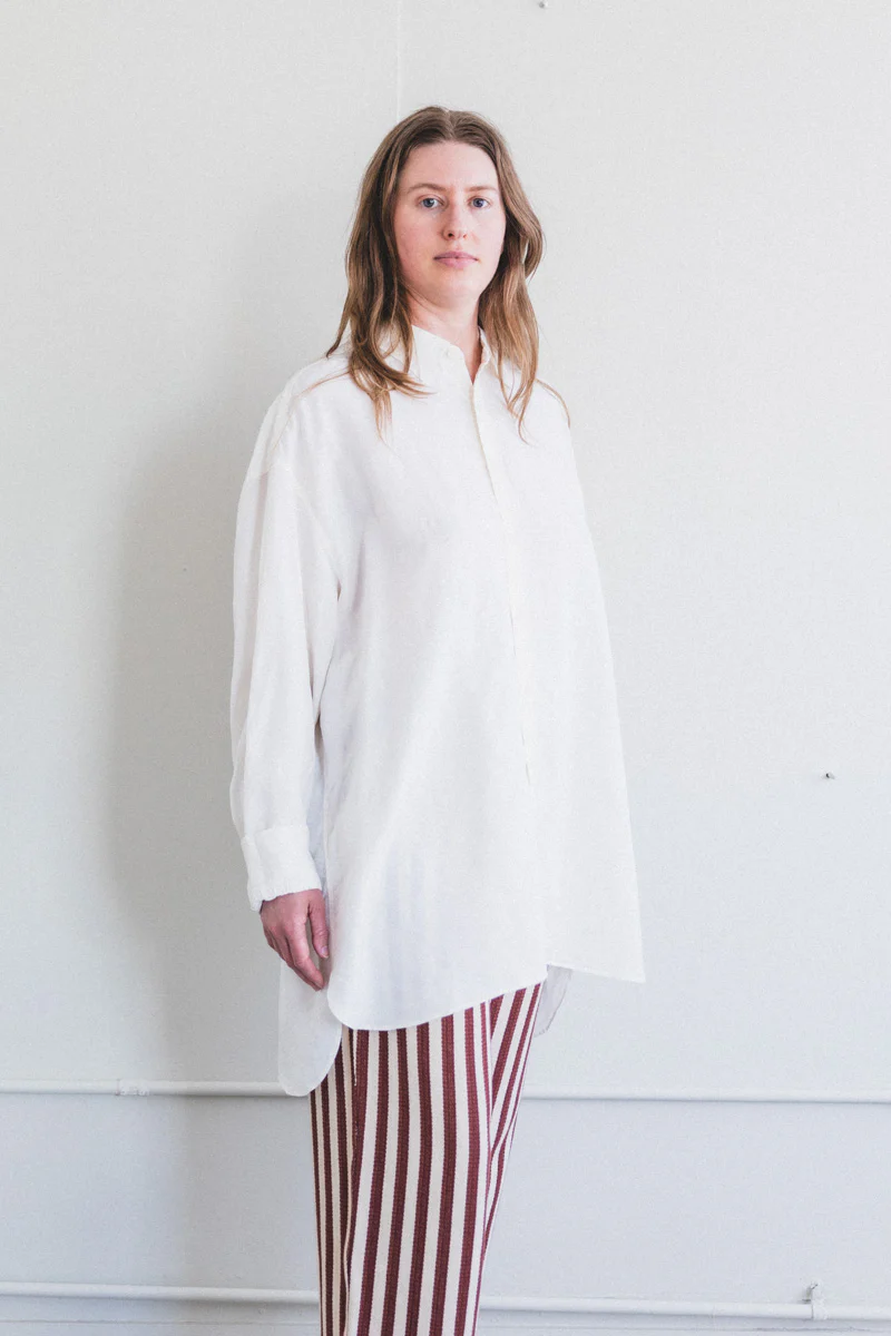 OSCAR SHIRT IN CLAY CUPRO - Image 5