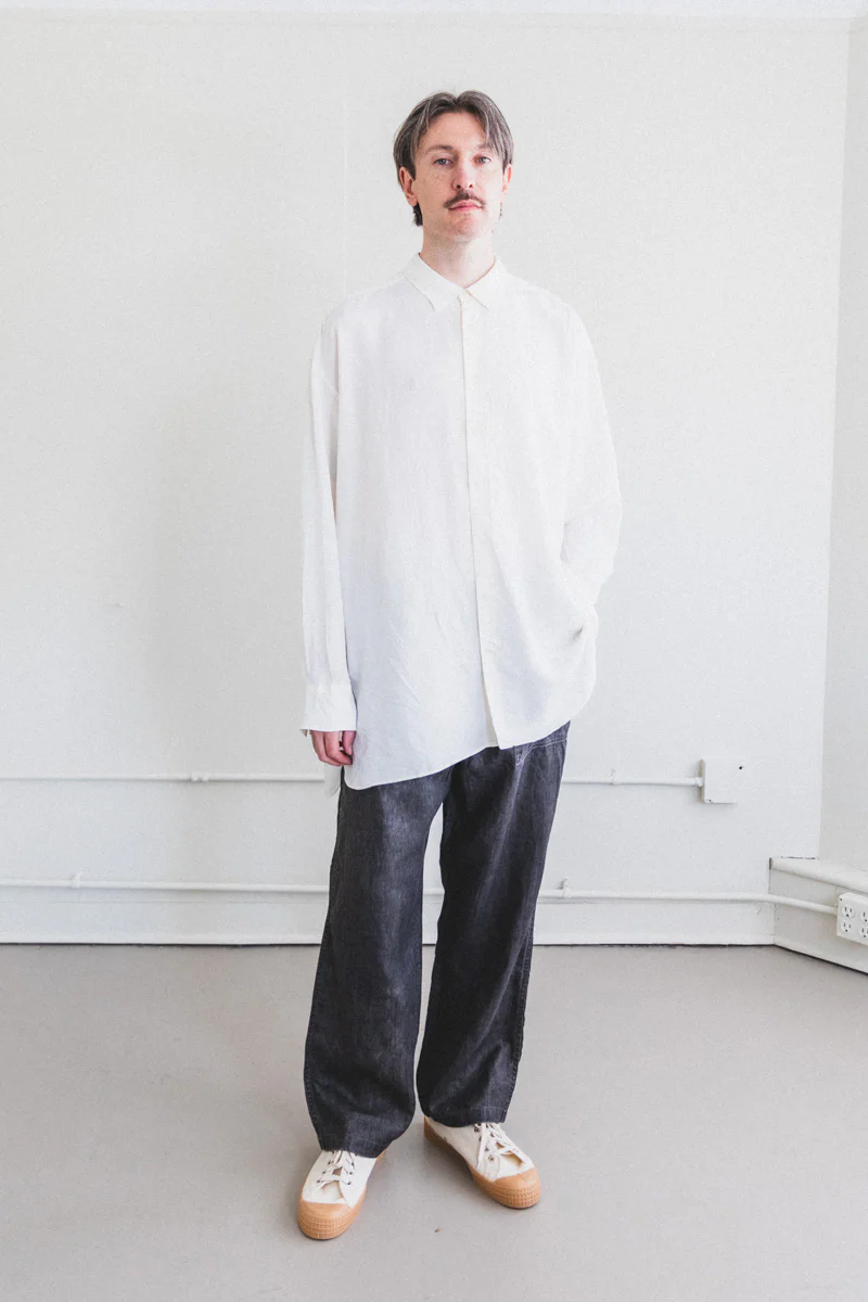 OSCAR SHIRT IN CLAY CUPRO - Image 7