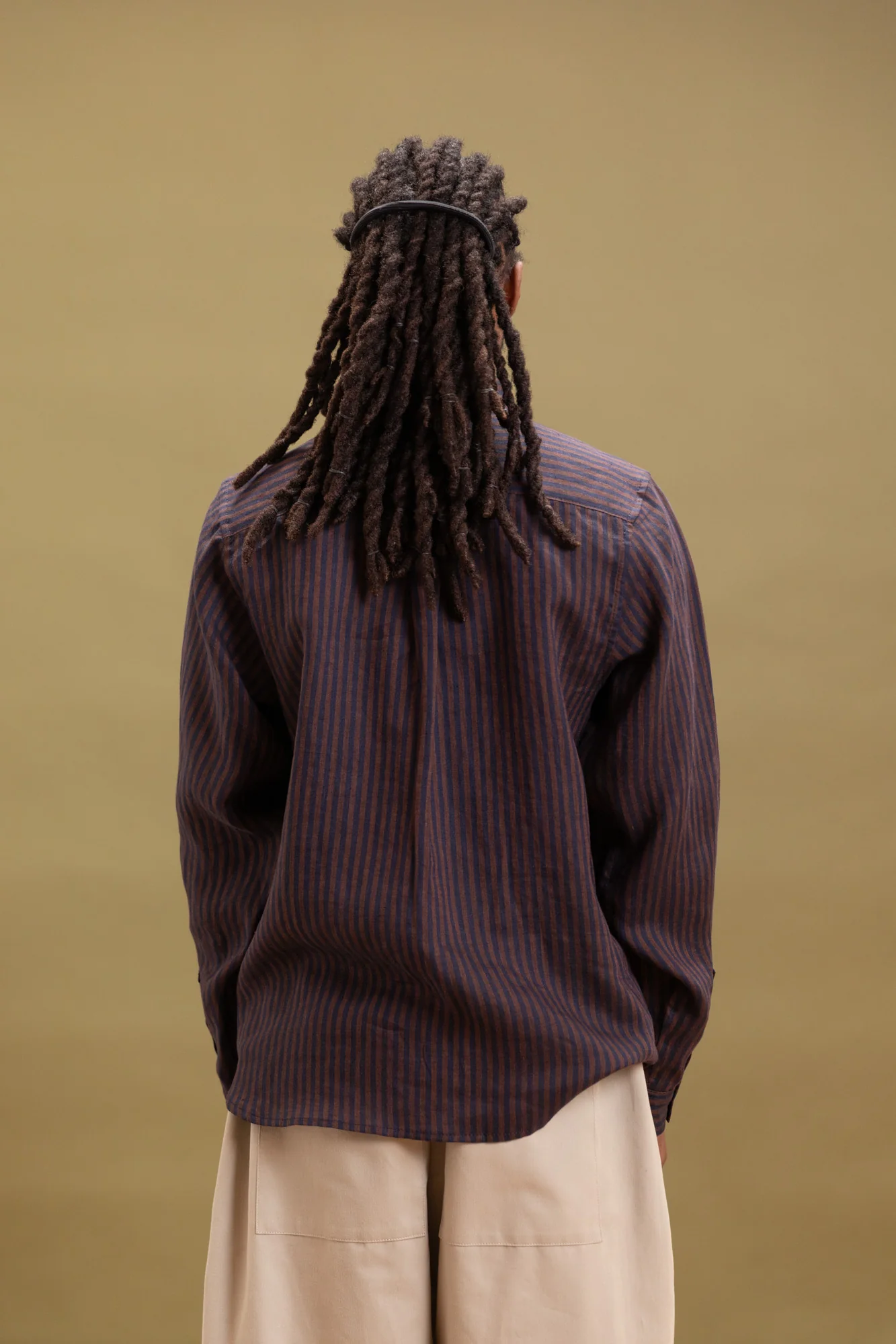 PINTOR SHIRT IN STRIPED LINEN - Image 6