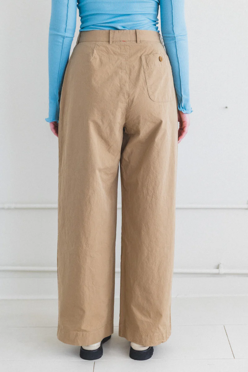 QQ PANT IN CAMEL CARD - Image 5