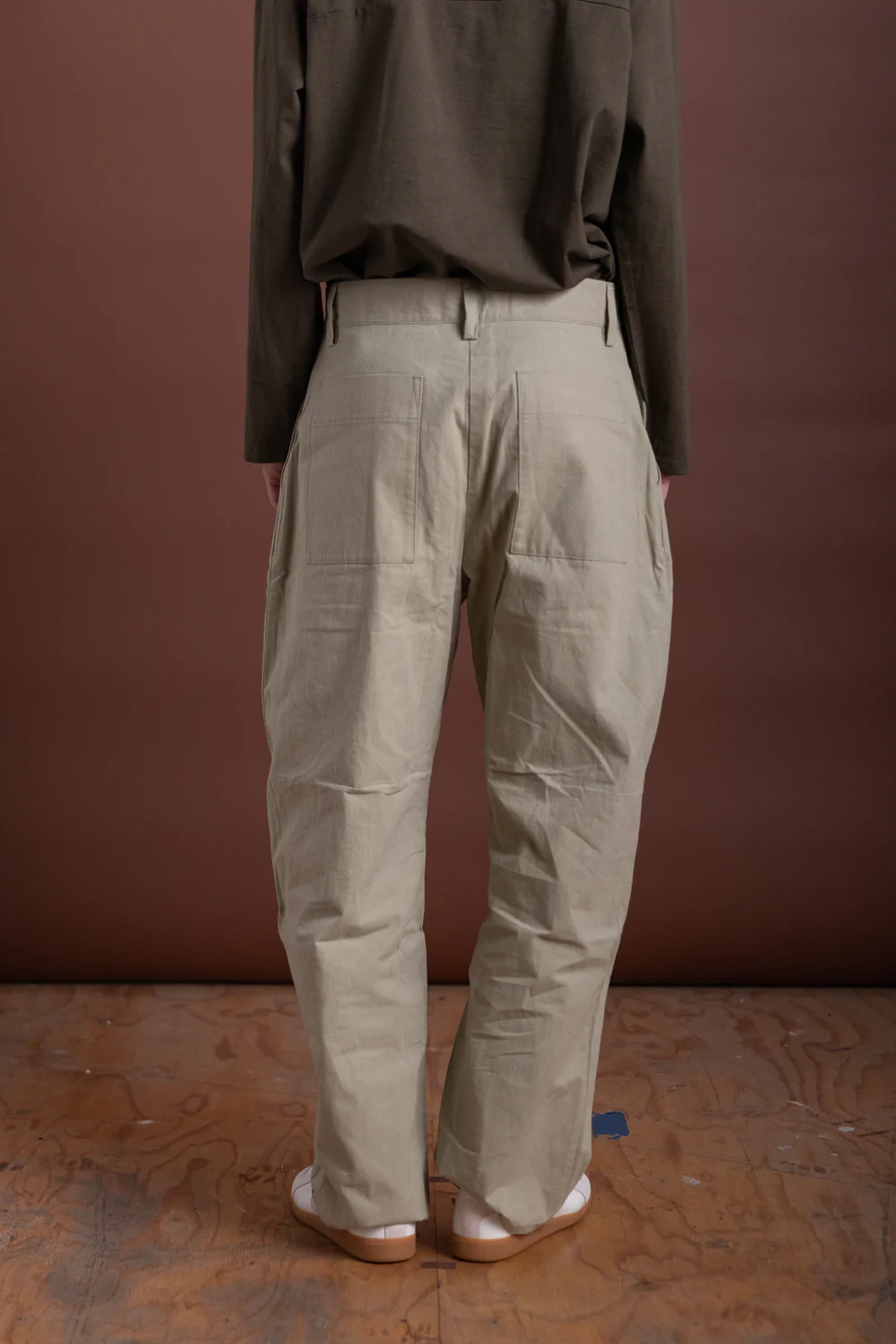 R19 P4 WIDE PANTS IN POA WAX - Image 5