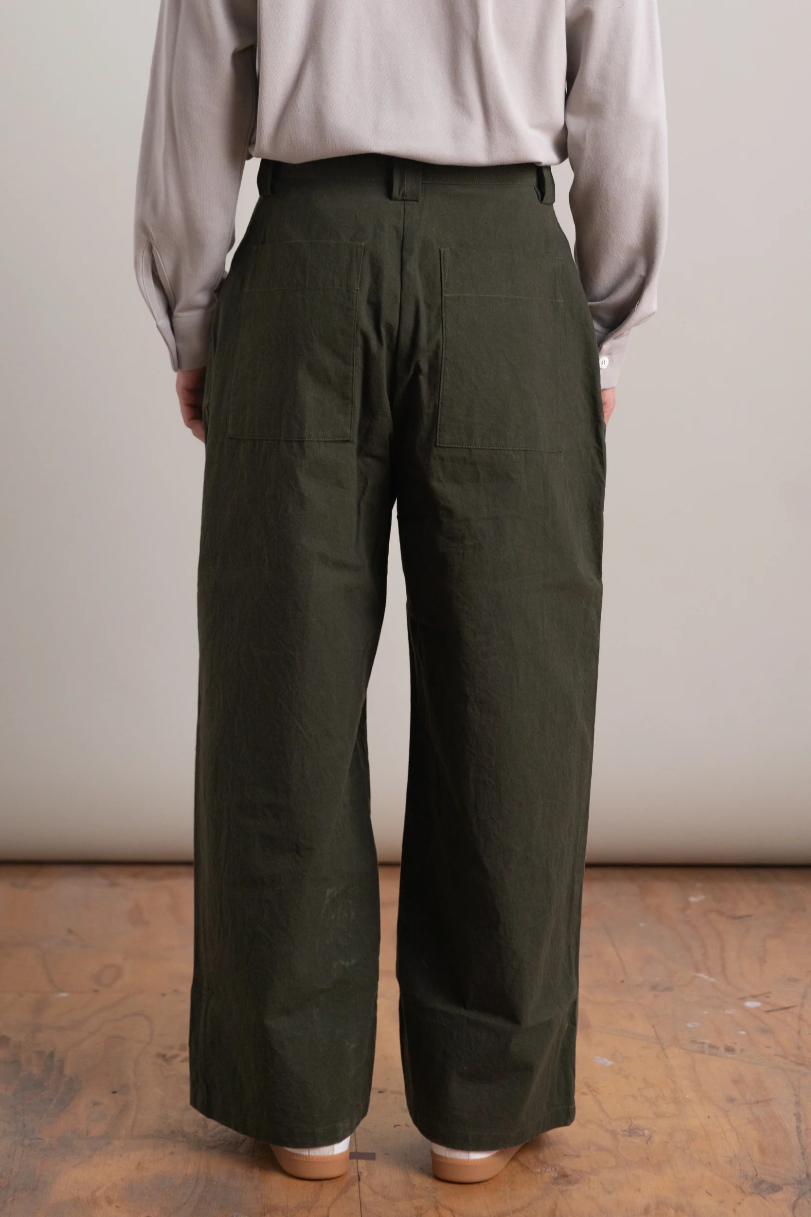 R20 P8 SAIL PANTS IN WOODLAND WAX - Image 5