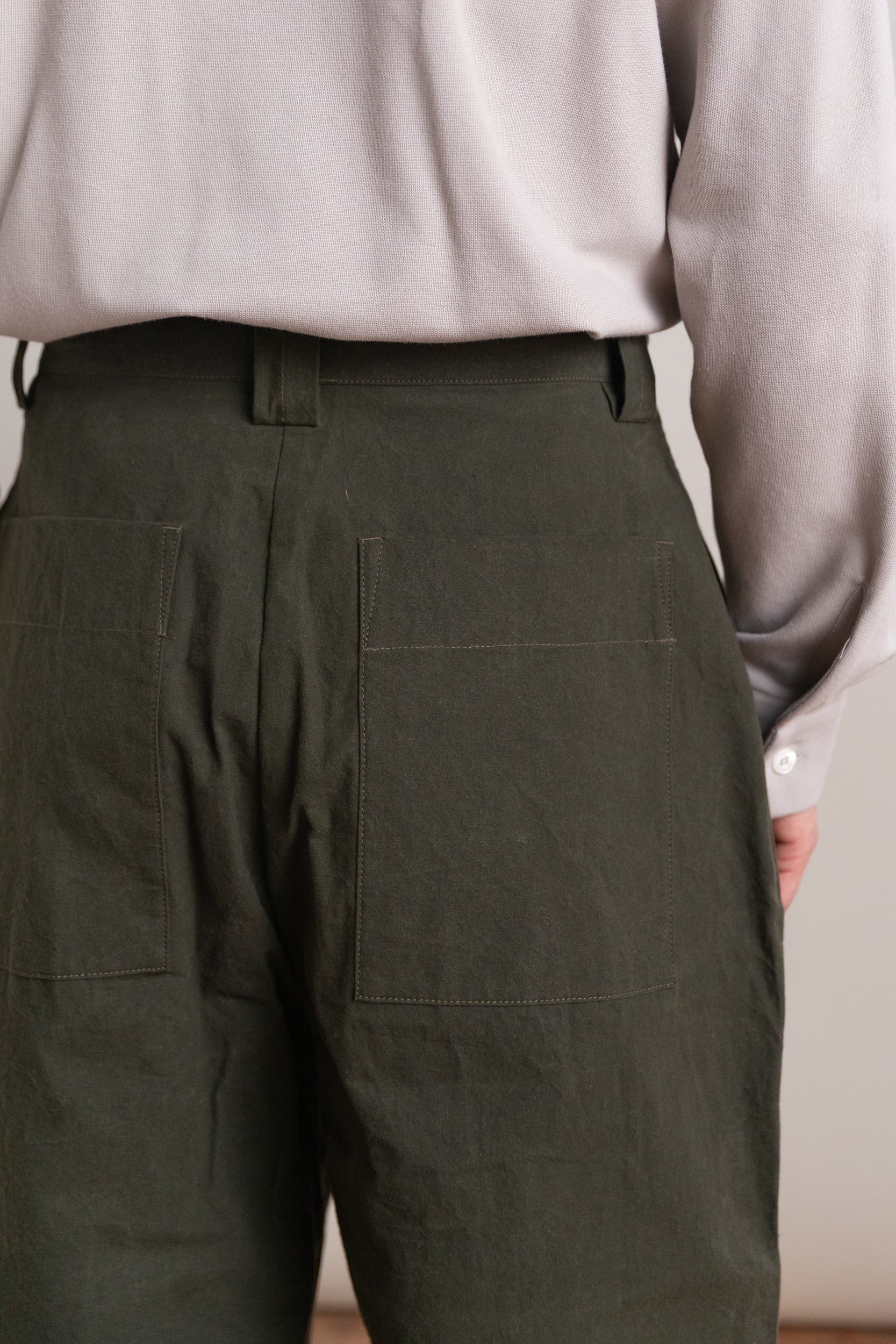 R20 P8 SAIL PANTS IN WOODLAND WAX - Image 6