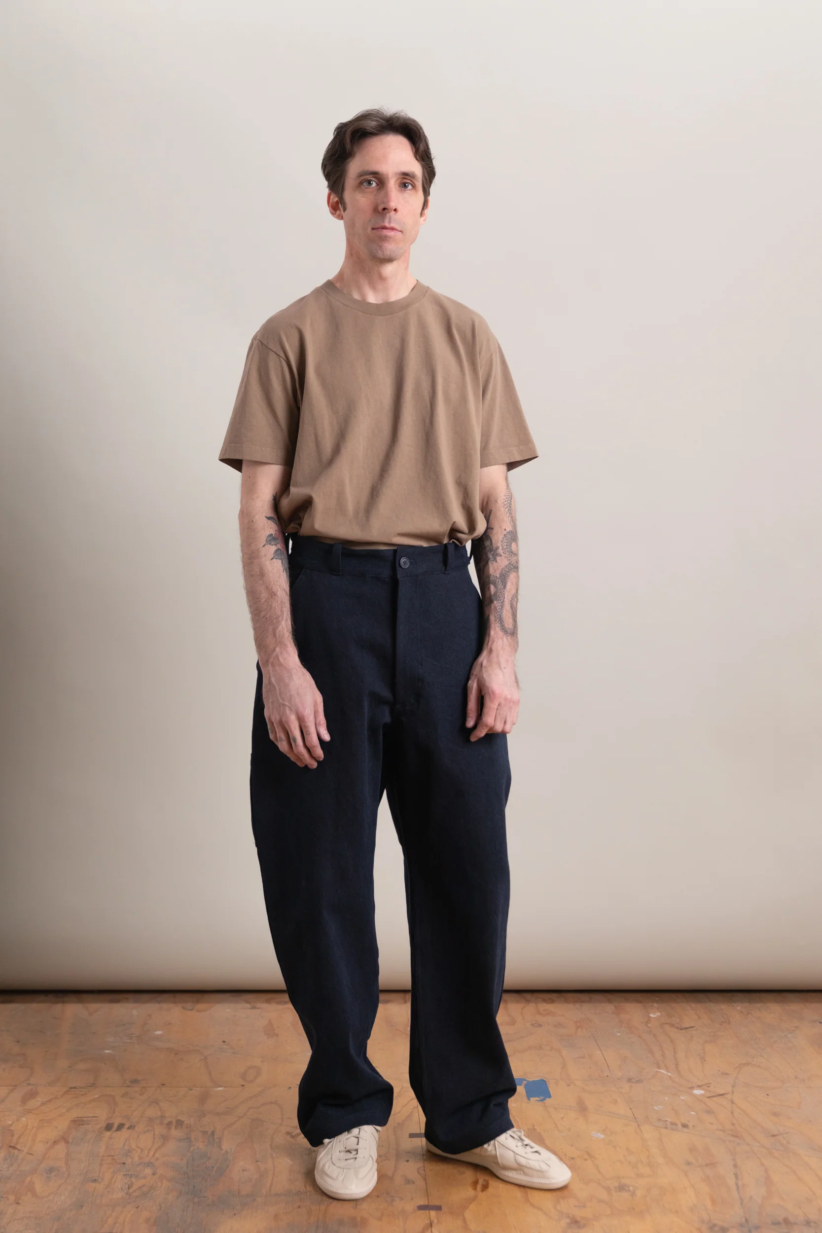 R20J6 JEBOK PANTS IN BLUE SUMI INK DENIM - Image 8