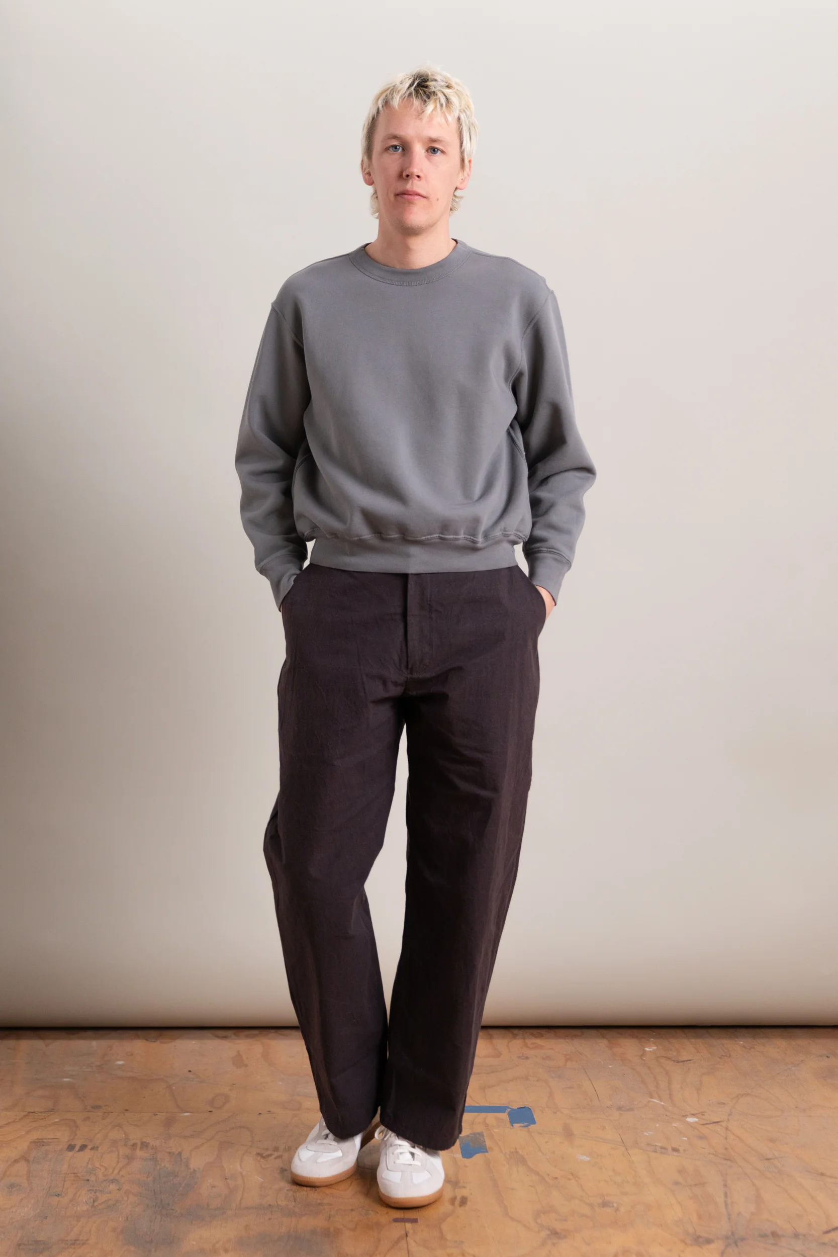 RELAXED SWEATSHIRT IN KELP - Image 3