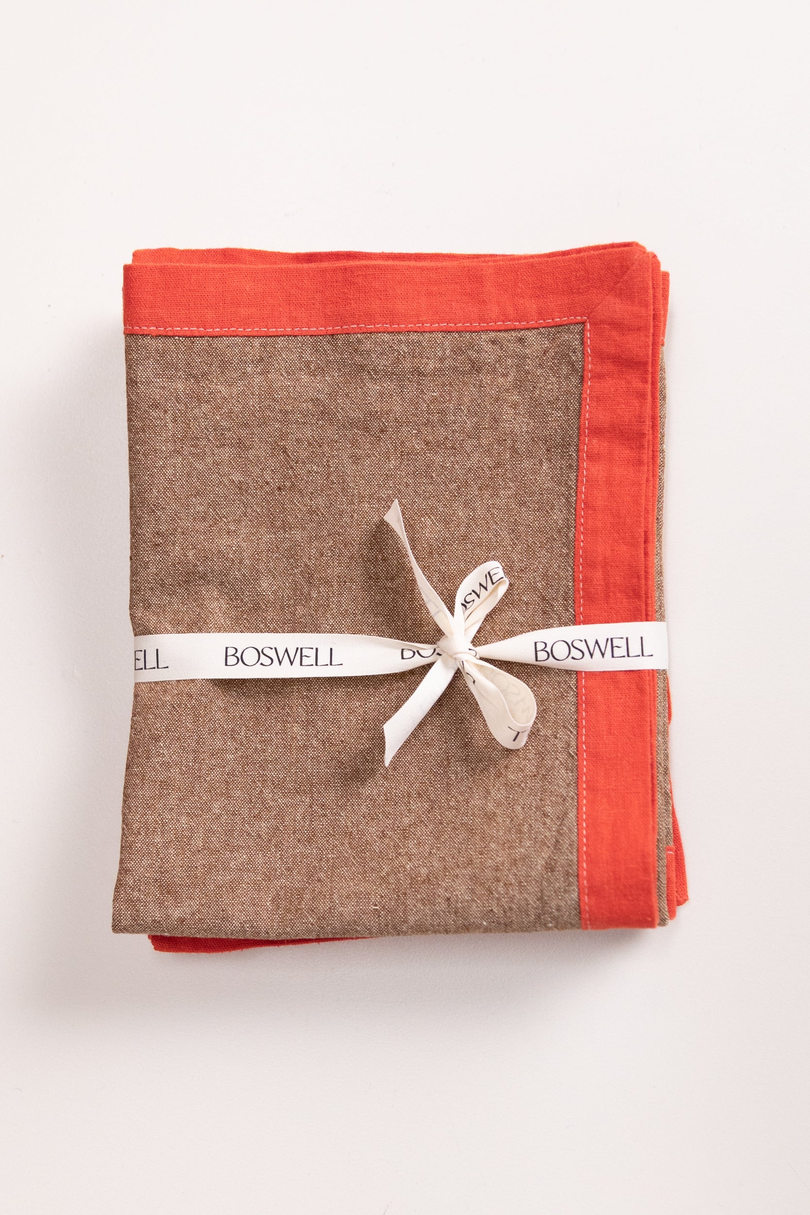 REVERSIBLE PLACEMAT IN BROWN - SET OF TWO - Image 2