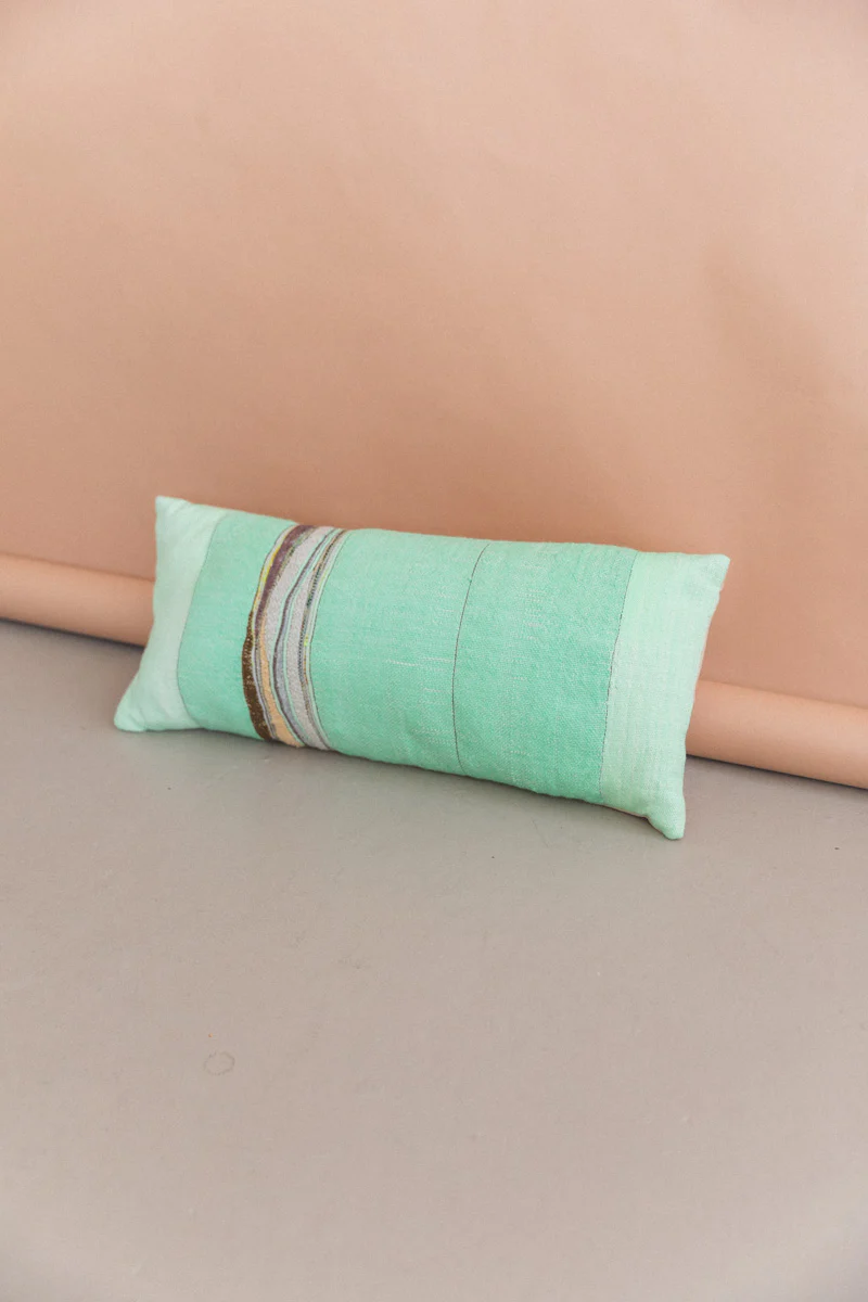 ROCK SLAB PILLOW IN MINT - Image 3