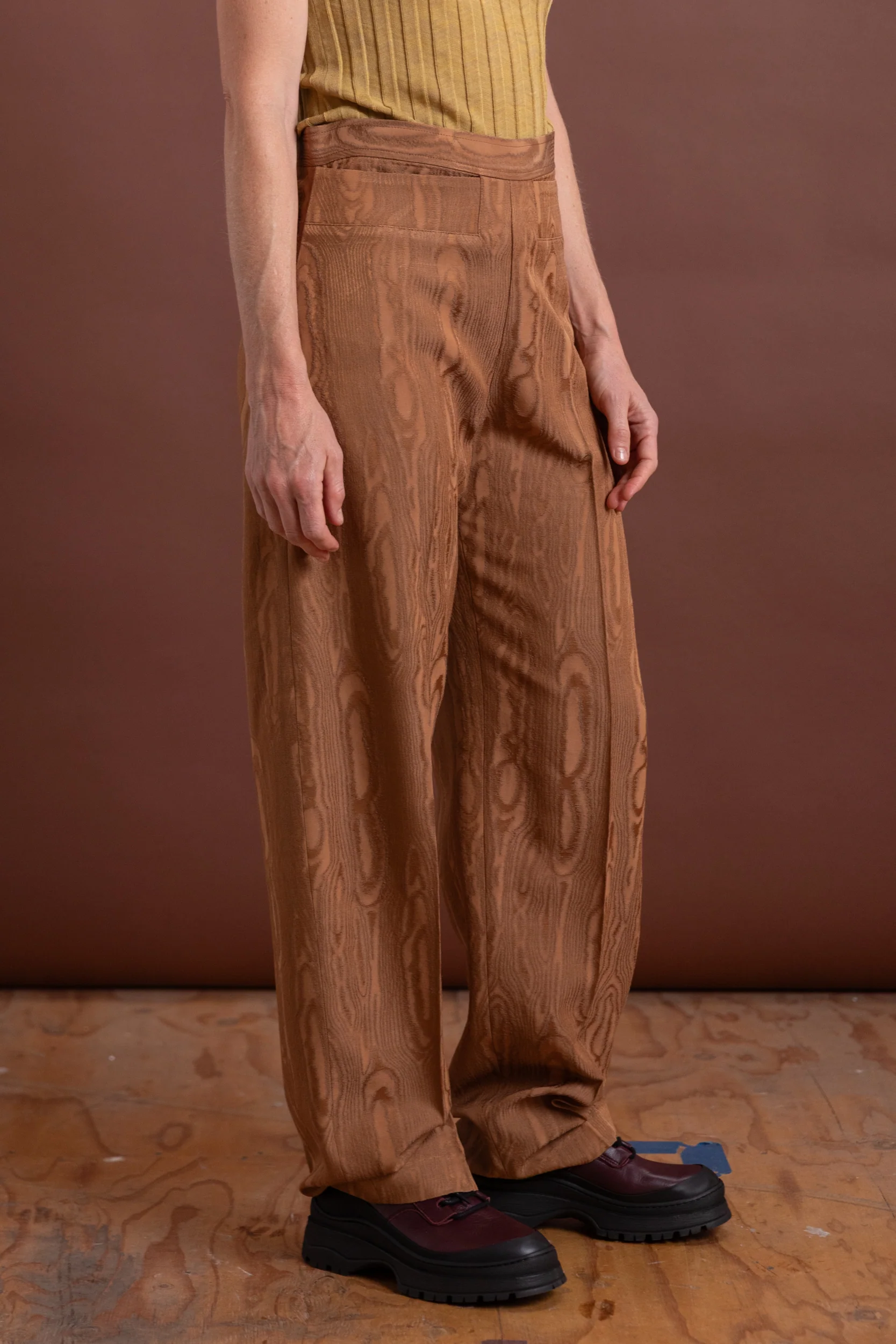 ROSCOW PANT IN WALNUT MOREEN - Image 4