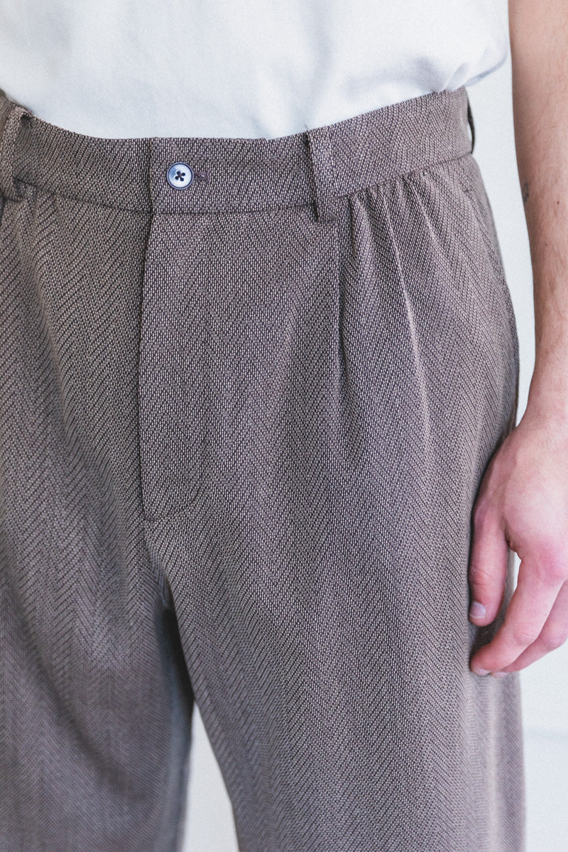 SHALY SHORTS IN SUMMER HERRINGBONE - Image 5