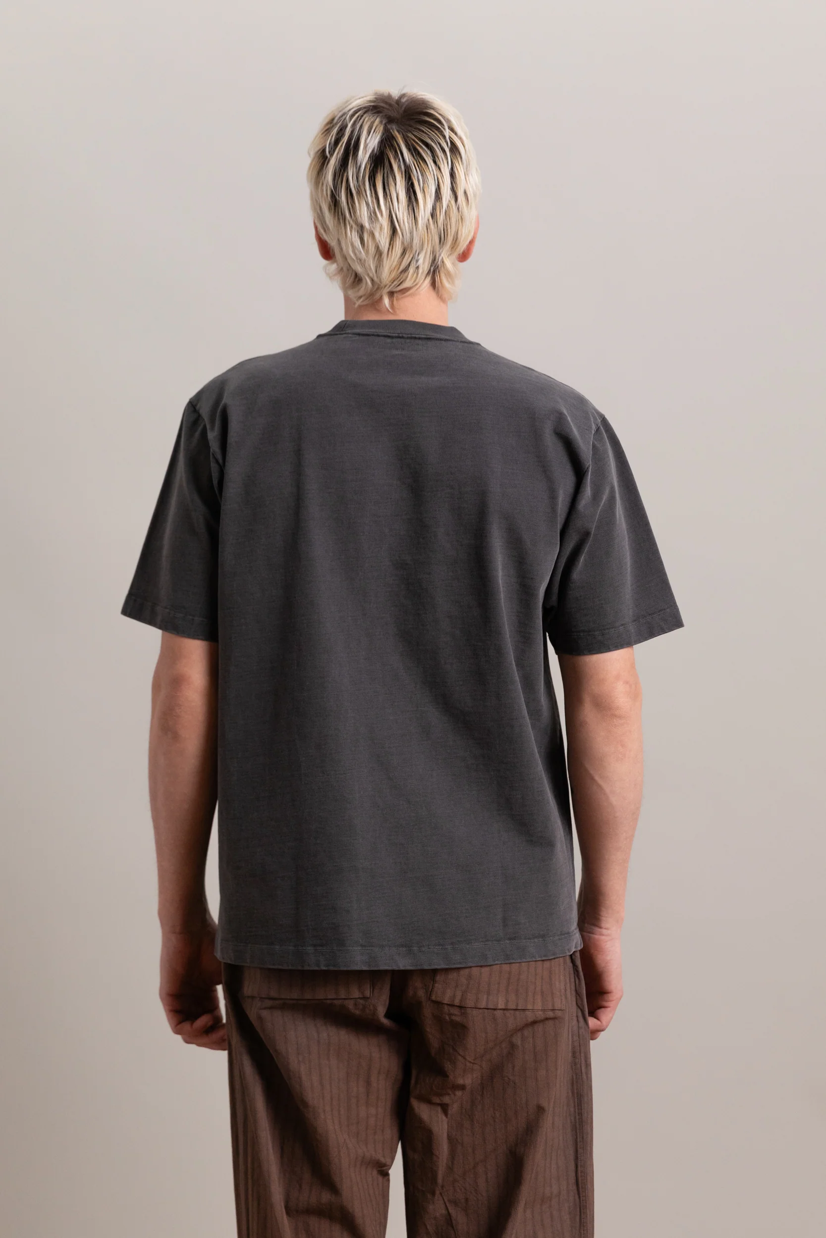 SHORT SLEEVE RUGBY TEE IN GRINDLE - Image 4