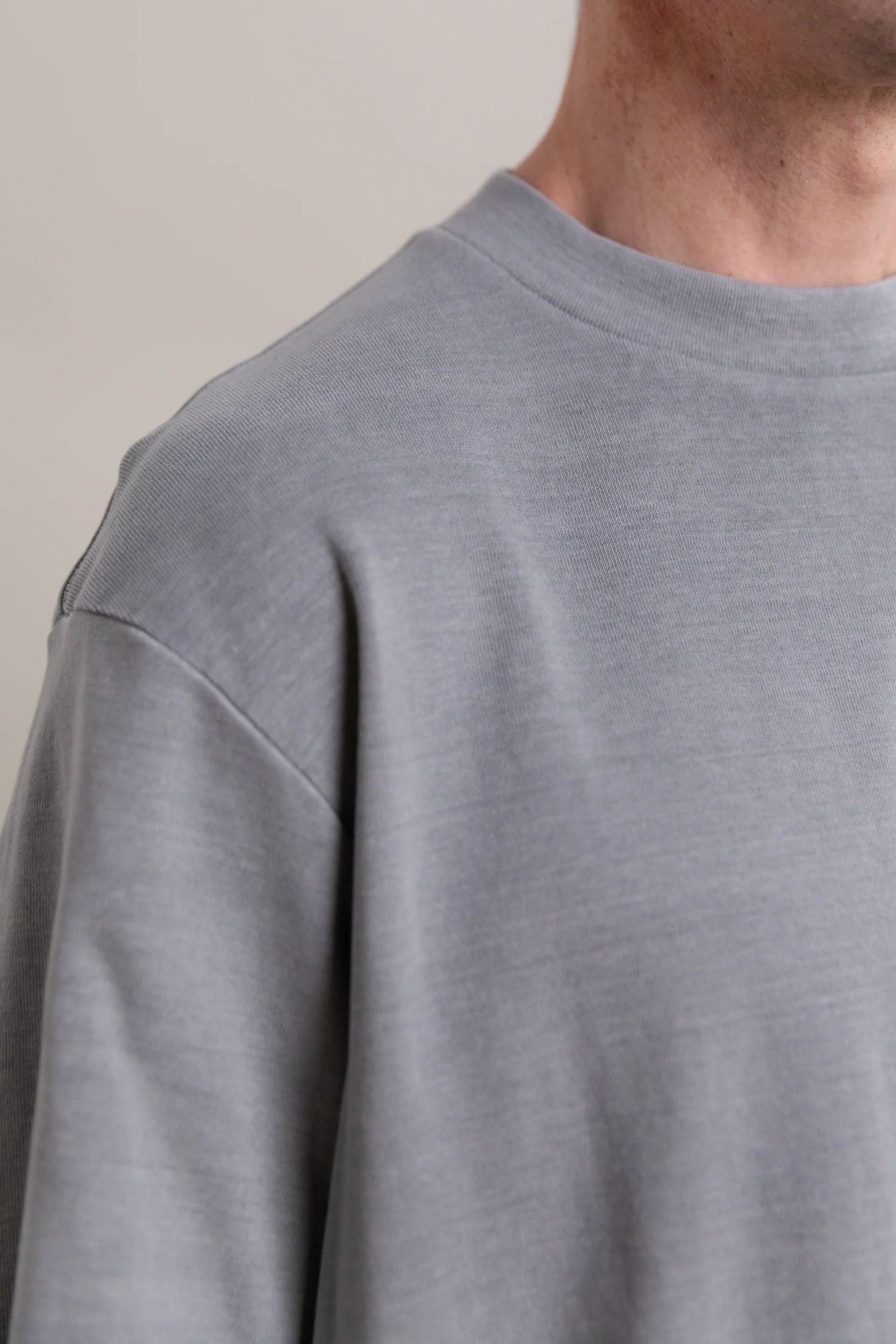 SIERRA STRIPE TEE SHIRT IN PIGMENT CHALK - Image 2