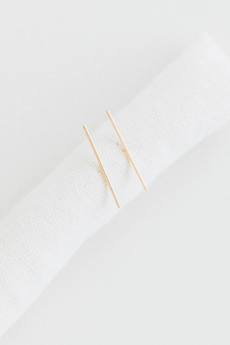 STICK STUD IN 14K GOLD (SINGLE) - Image 3
