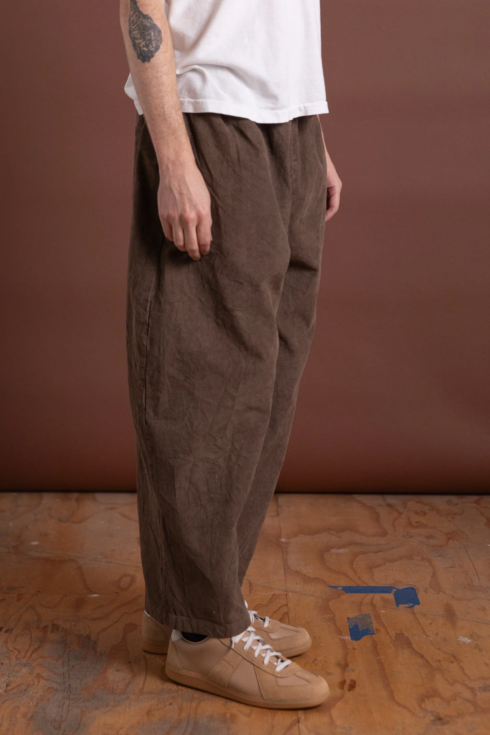 STUDIO PANT IN NATURAL CORDUROY - Image 3
