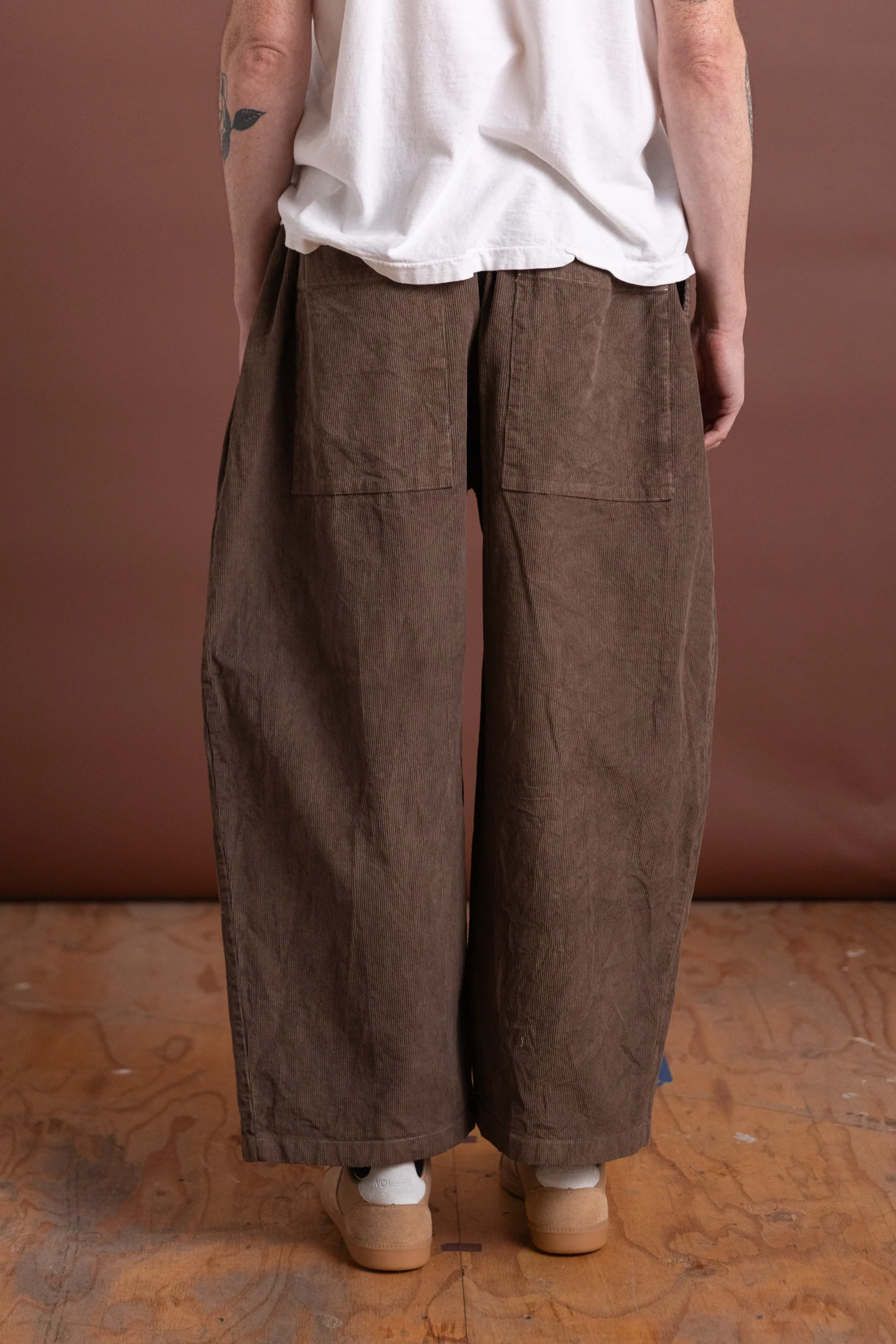 STUDIO PANT IN NATURAL CORDUROY - Image 5
