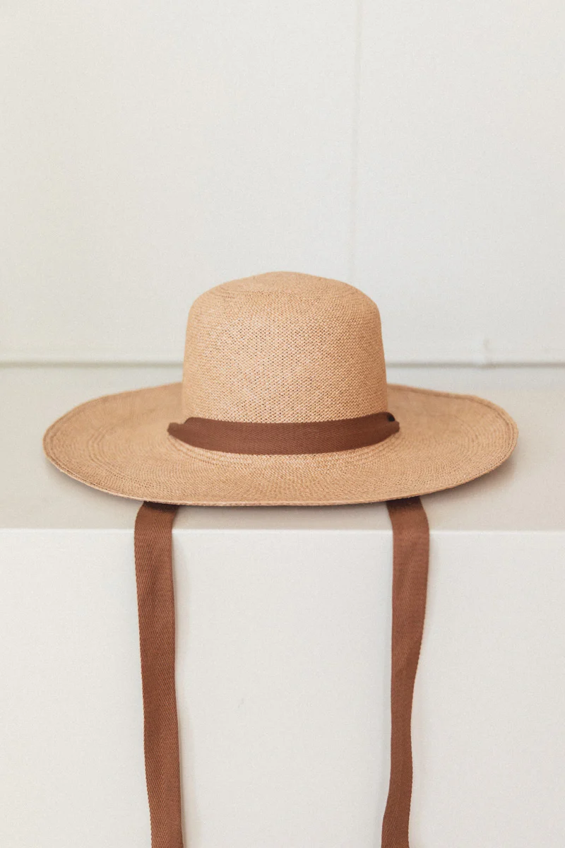 SUNCREST IN TORCIDO STRAW WITH TWILL RIBBON - Image 6