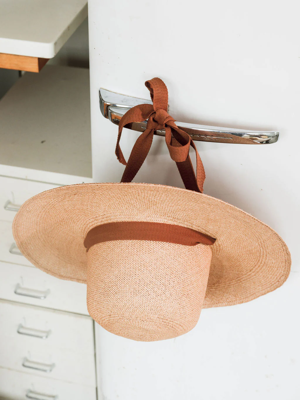 SUNCREST IN TORCIDO STRAW WITH TWILL RIBBON - Image 7
