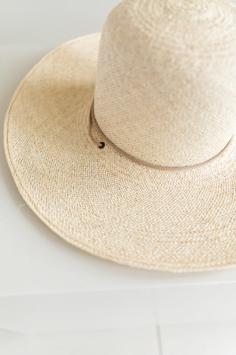 SUNCREST IN TWISTED NATURAL PANAMA STRAW - Image 2