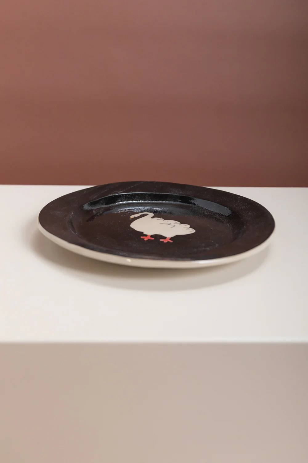 SWAN ROUND DINNER PLATE - Image 3