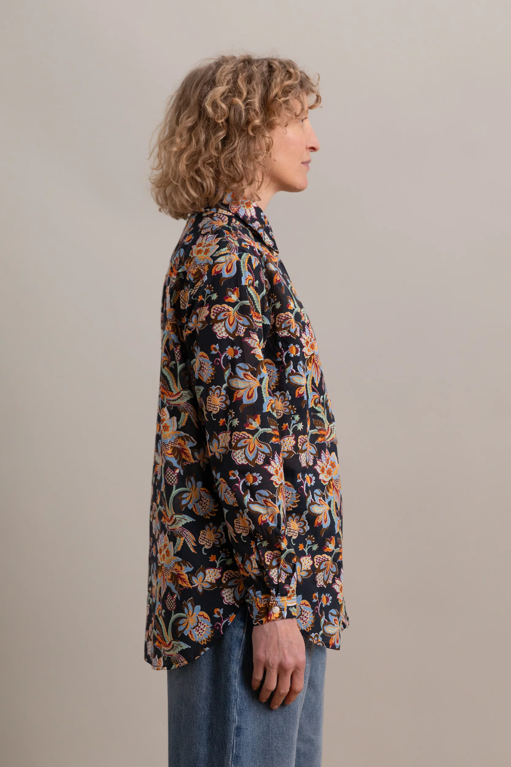 SWAN SHIRT IN MINTZ CHINTZ - Image 6