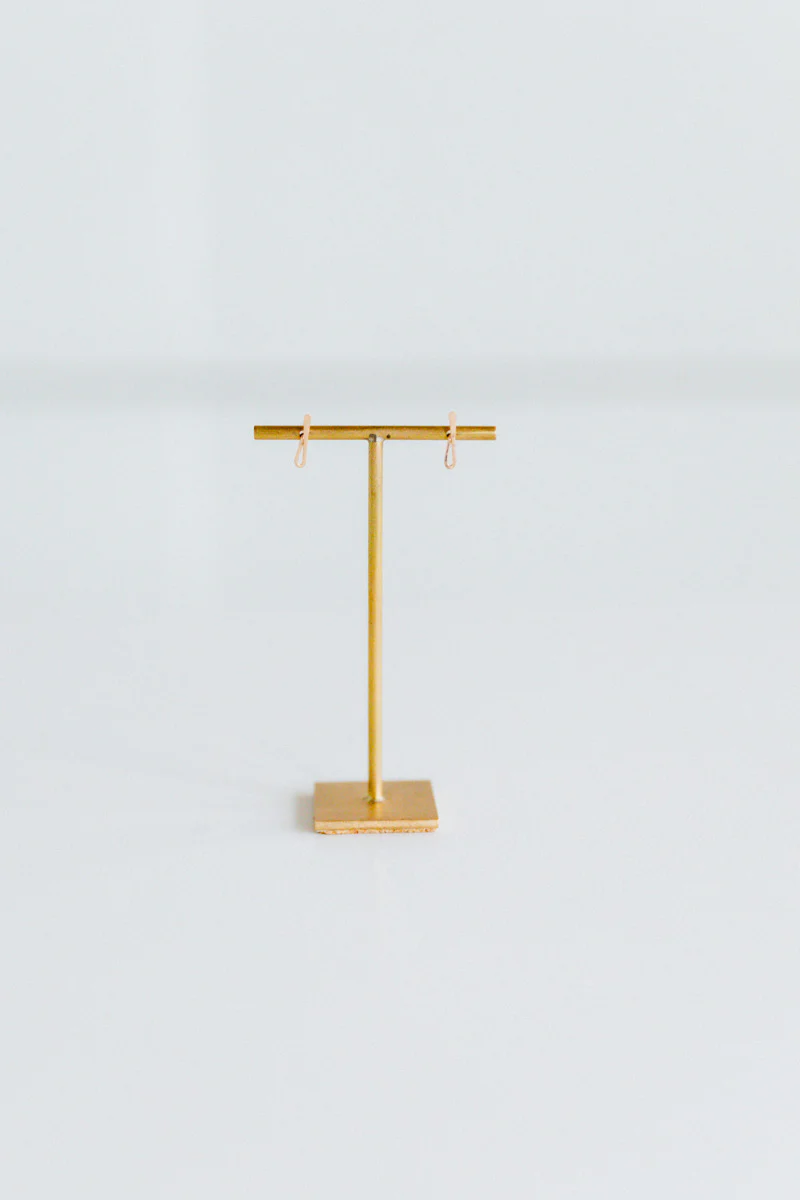 TAB STUDS IN 14K GOLD - Image 2