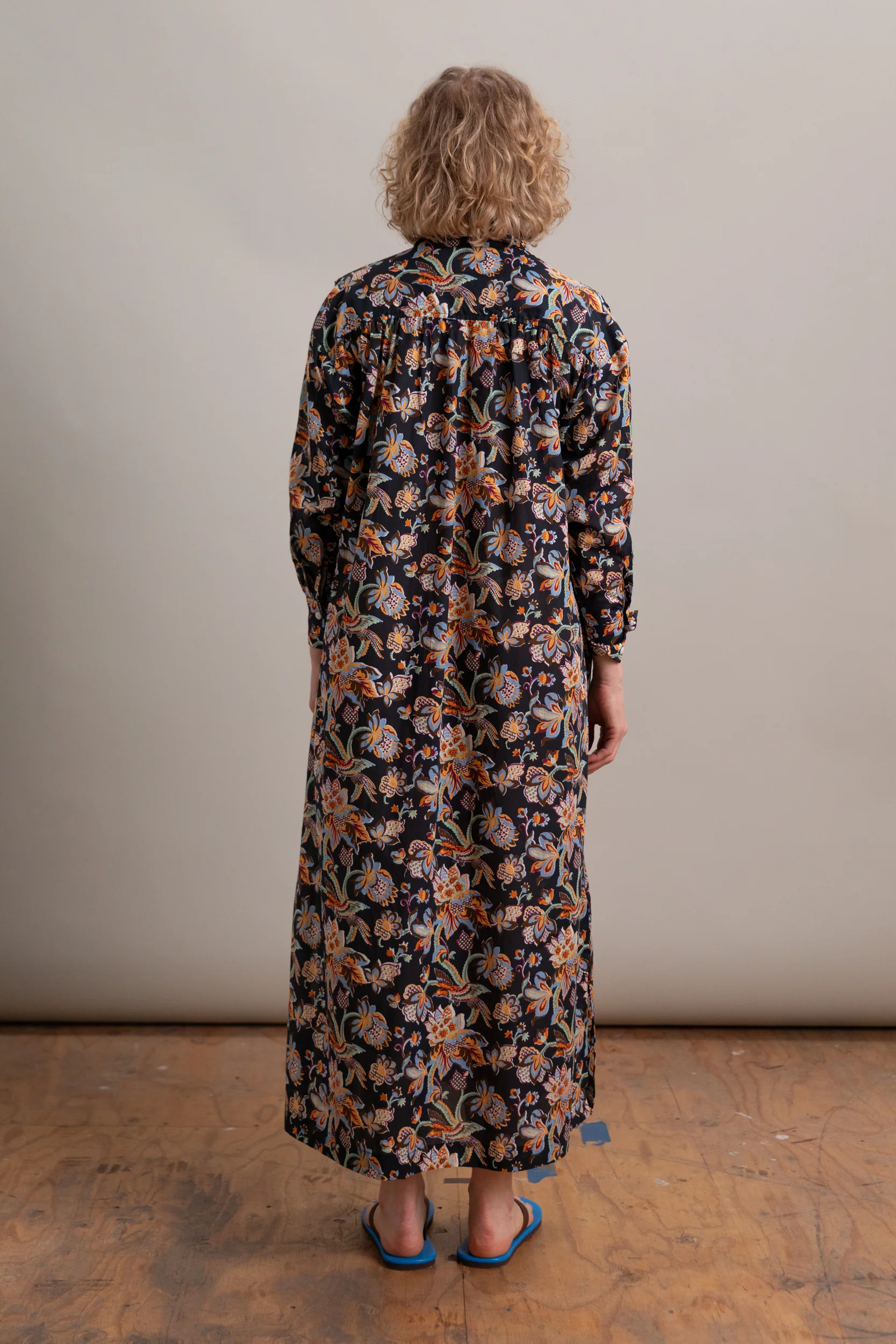 TALIA MAXI DRESS IN MINTZ CHINTZ - Image 6