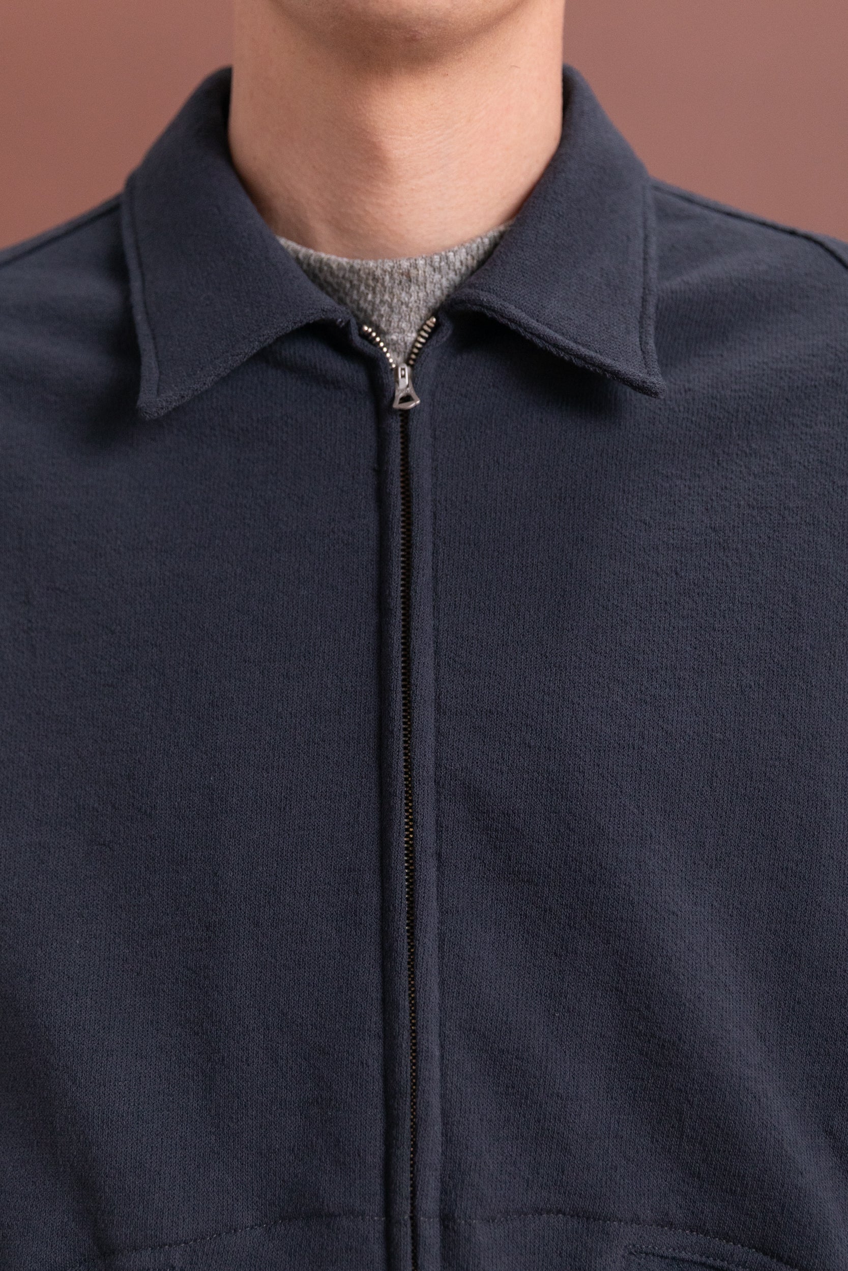 TEXTURED COACH JACKET IN SHADOW - Image 3