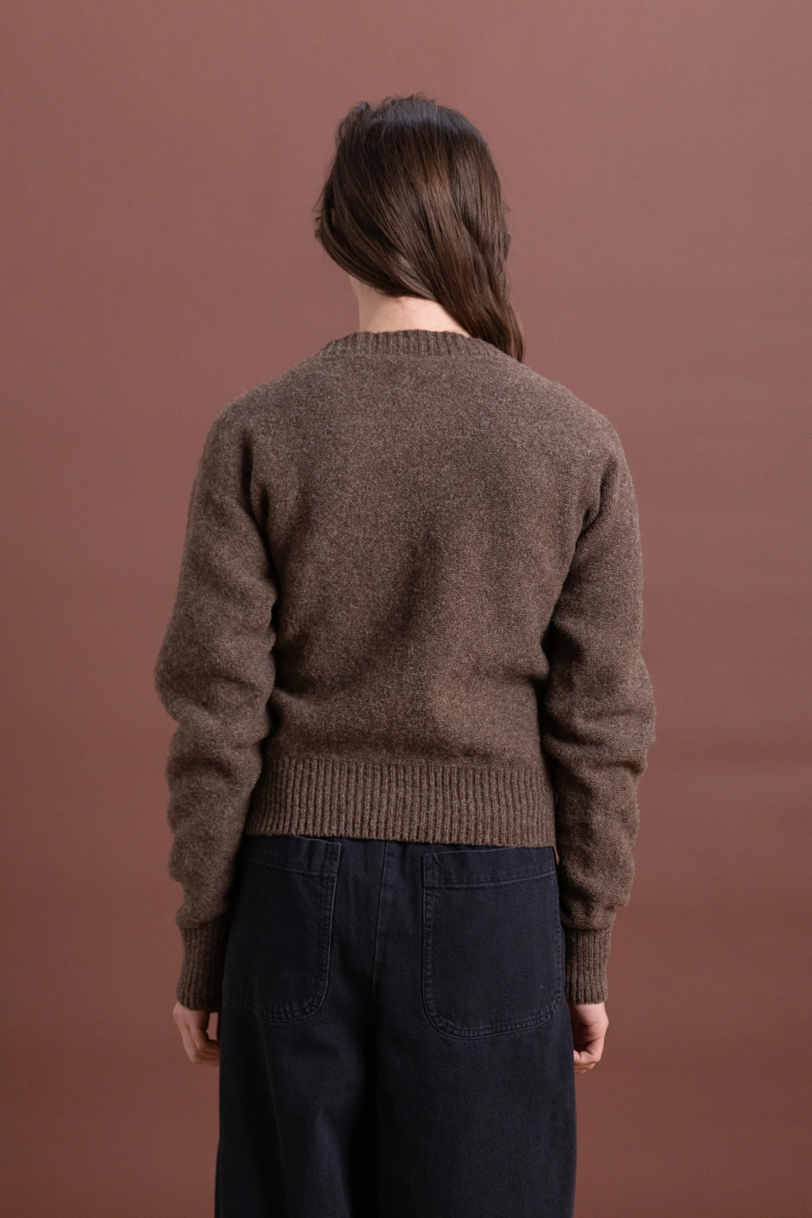TIER CARDIGAN IN ARLES MERINO WOOL - Image 6