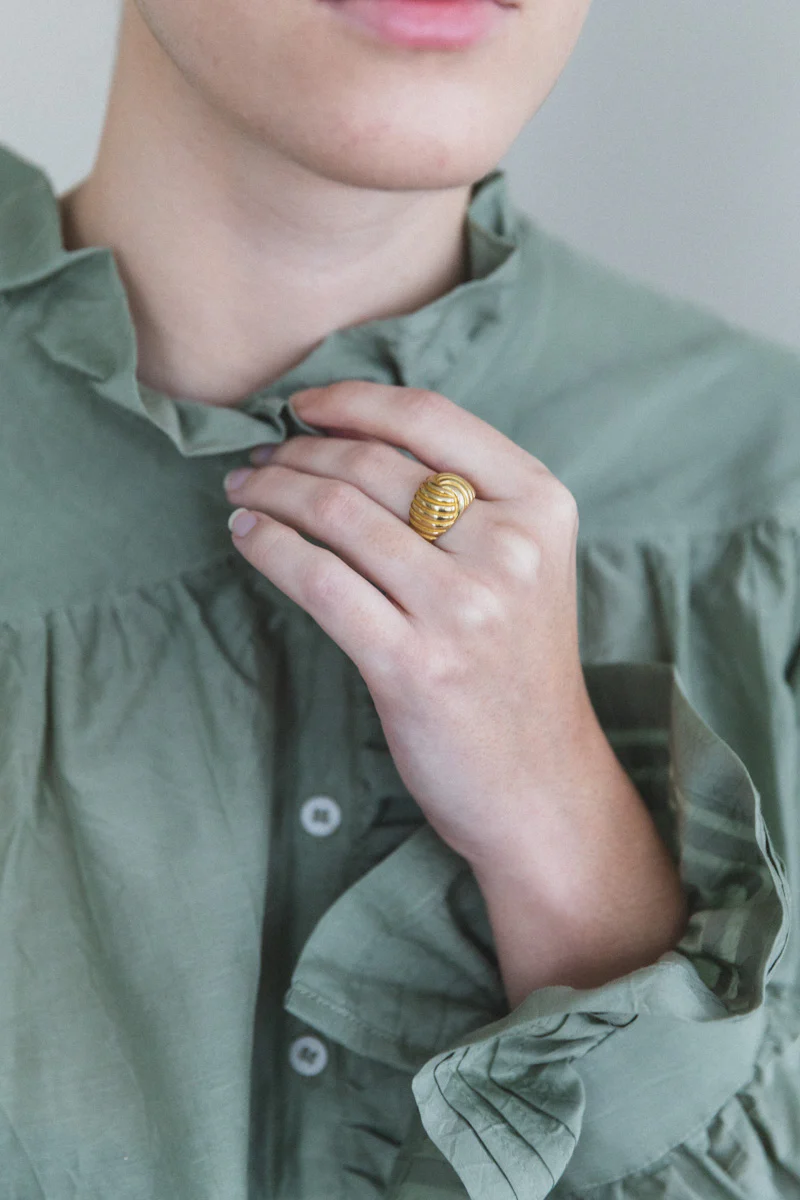 TIRSO RING IN BRONZE - Image 3