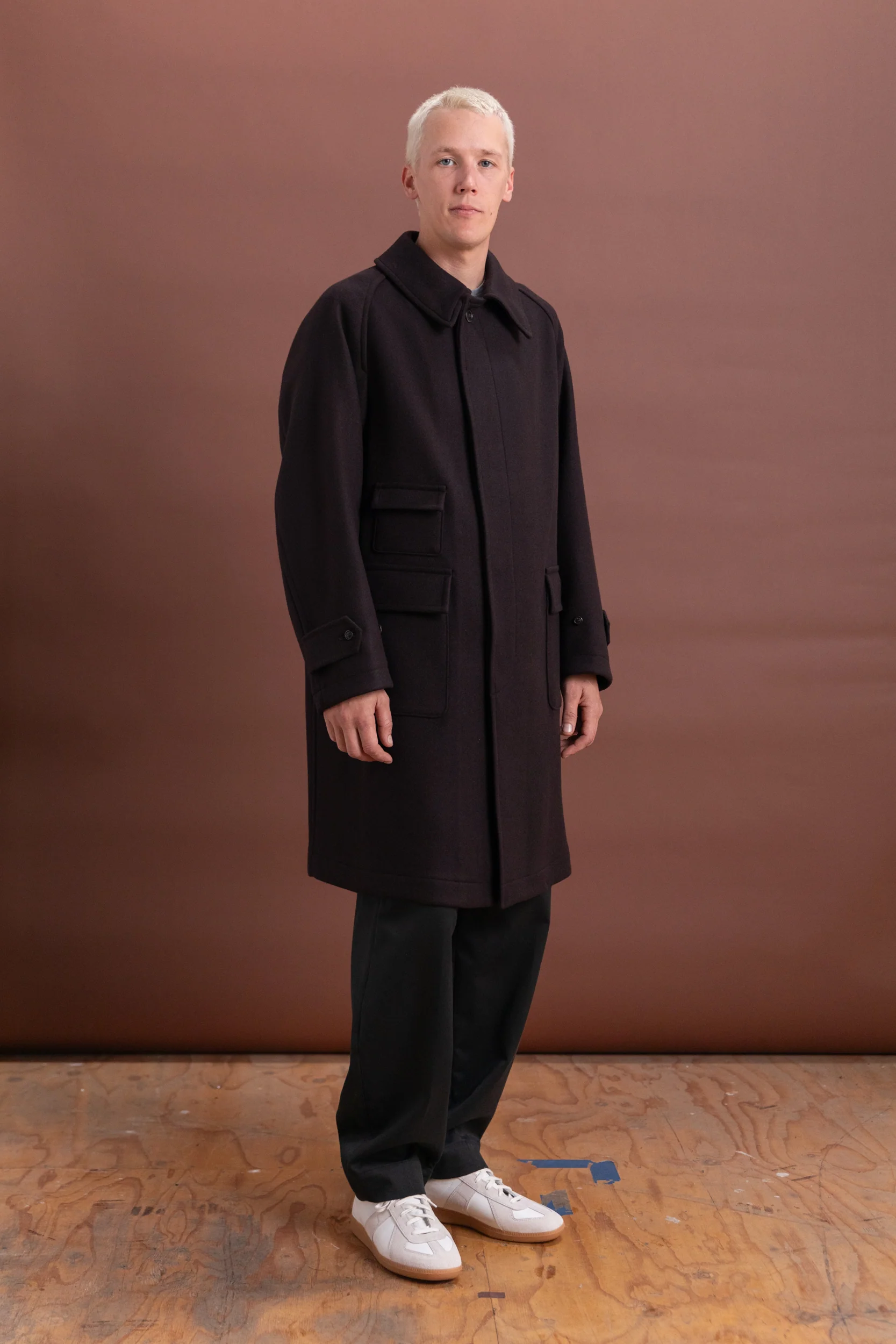 TRAVELER COAT IN TOP BROWN - Image 3
