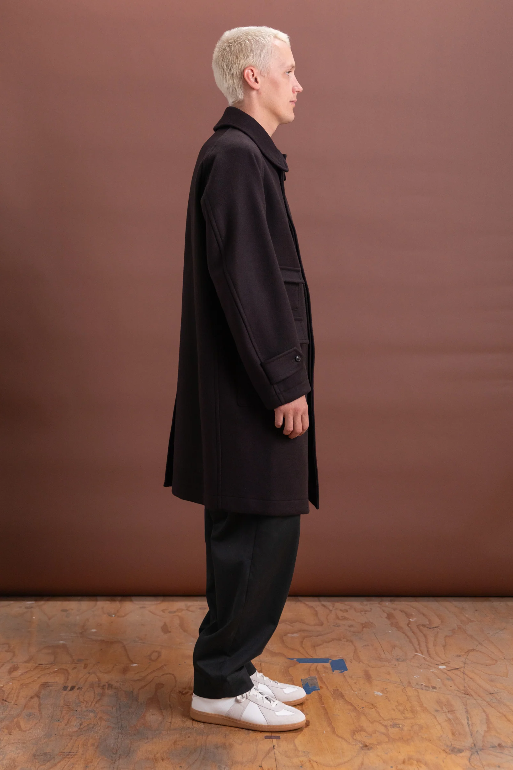 TRAVELER COAT IN TOP BROWN - Image 4