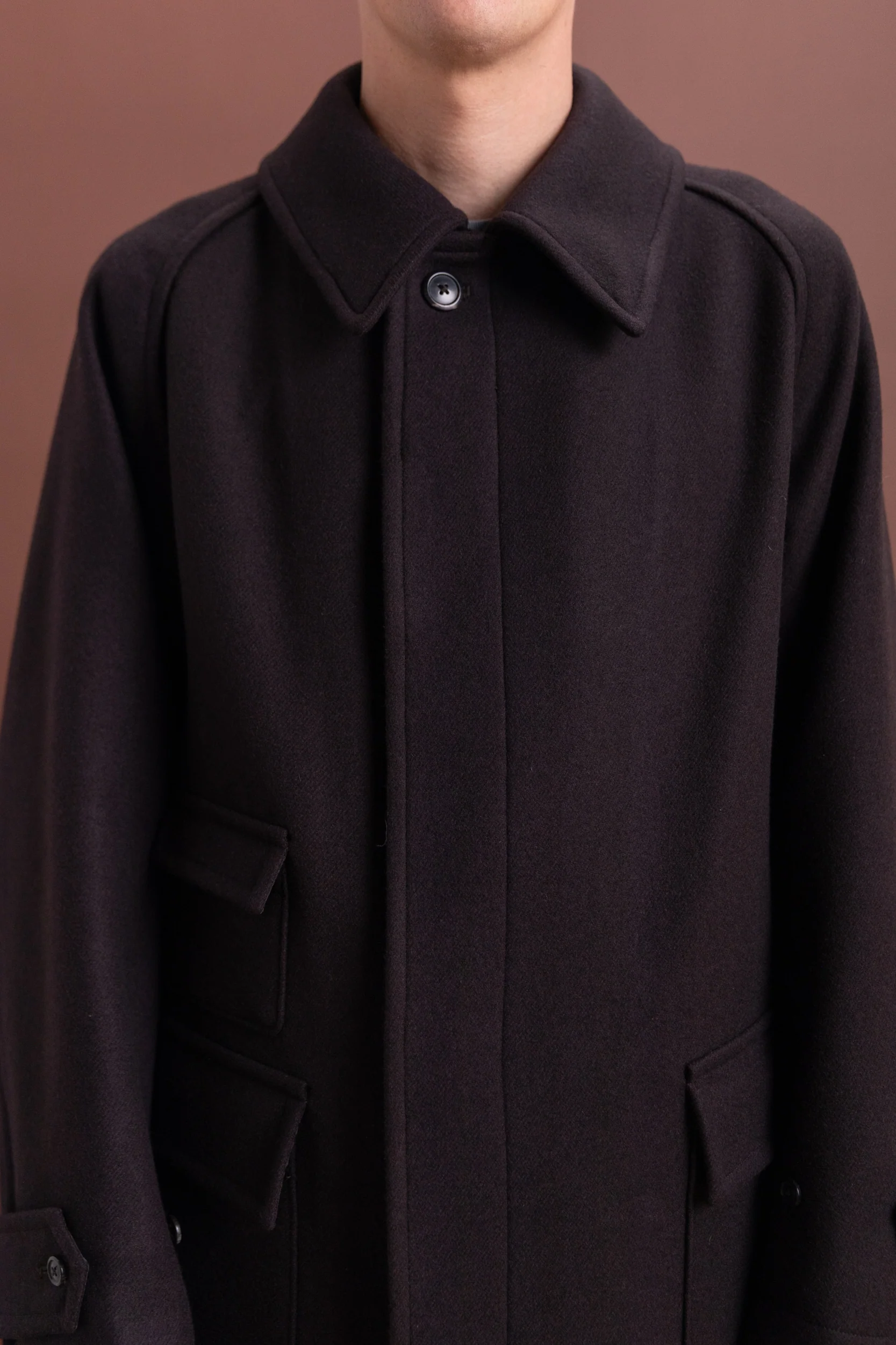 TRAVELER COAT IN TOP BROWN - Image 7